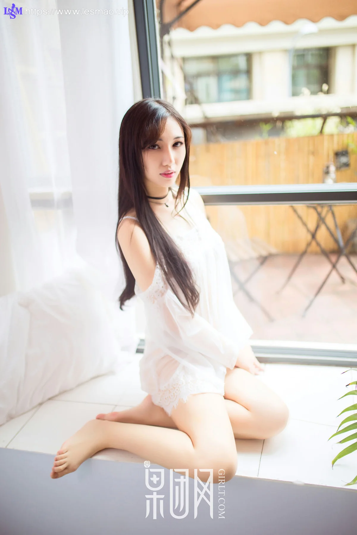 GIRLT 果团网 No.078 Modo 小雨白丝_薄荷叶SUMMER - 6