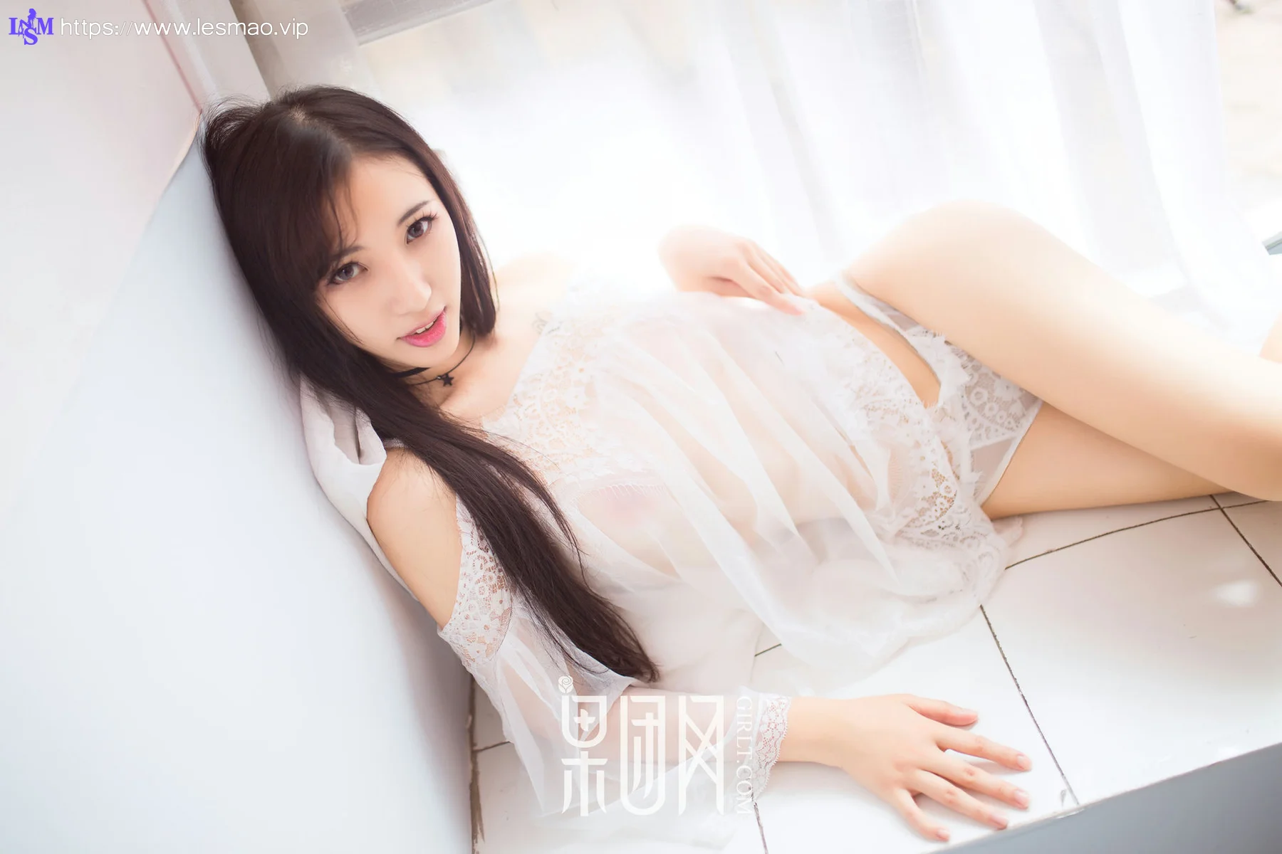 GIRLT 果团网 No.078 Modo 小雨白丝_薄荷叶SUMMER - 10