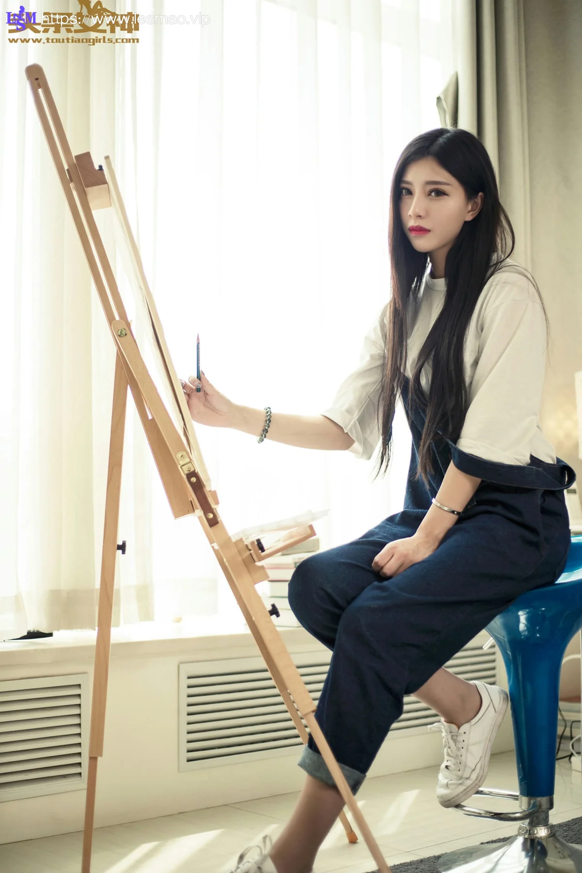 Goddes 头条女神 No.021 Modo coco油画小美女 - 1