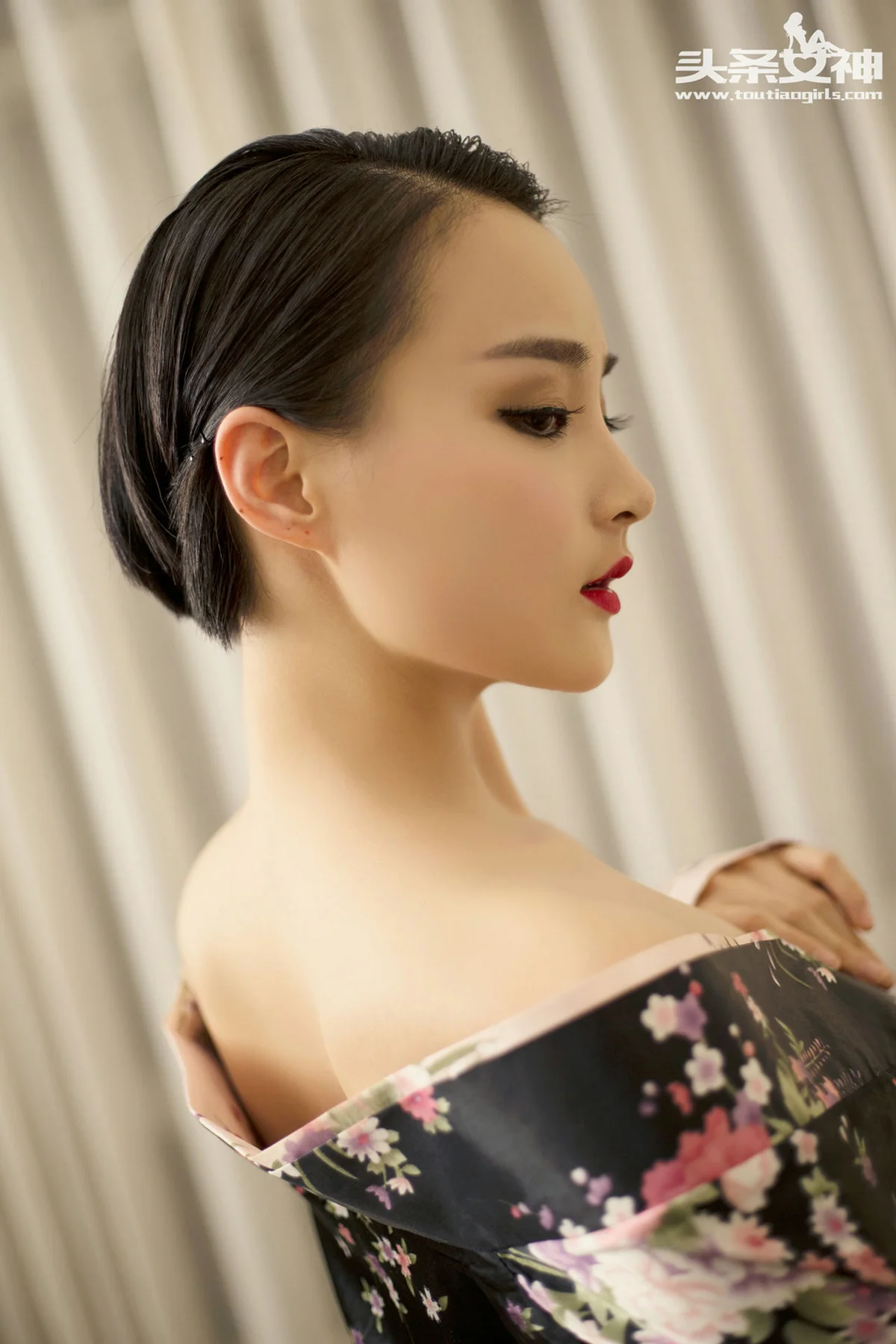 Goddes 头条女神 No.026 Modo 营营和服娇羞爆乳露翘臀 - 6