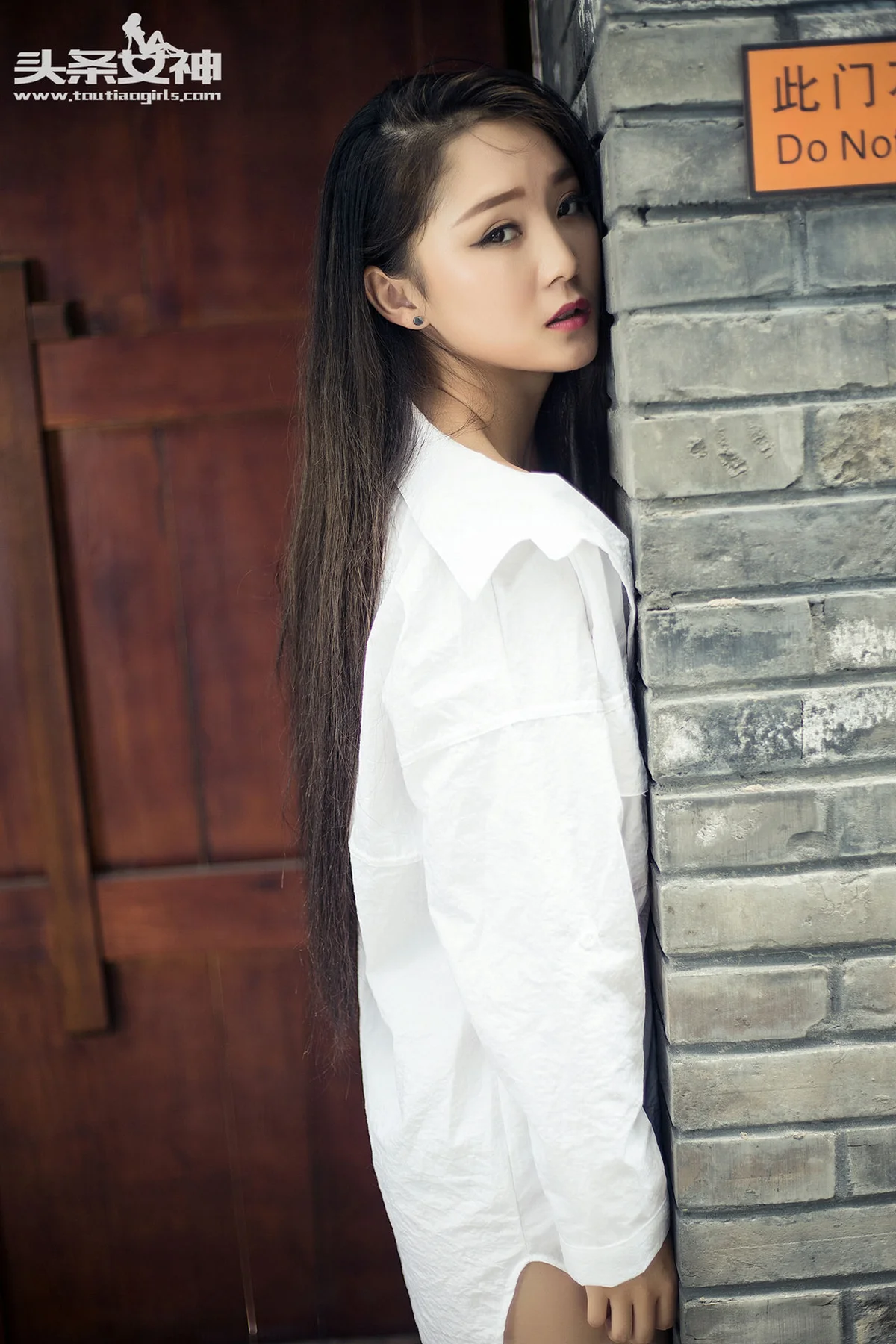 Goddes 头条女神 No.047 Modo 白衬衫 - 5