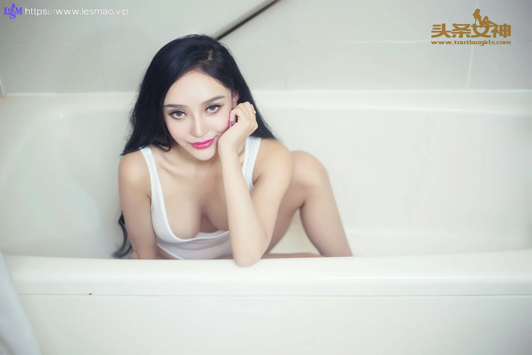 Goddes 头条女神 No.113 Modo 洛可可白色比基尼 - 2