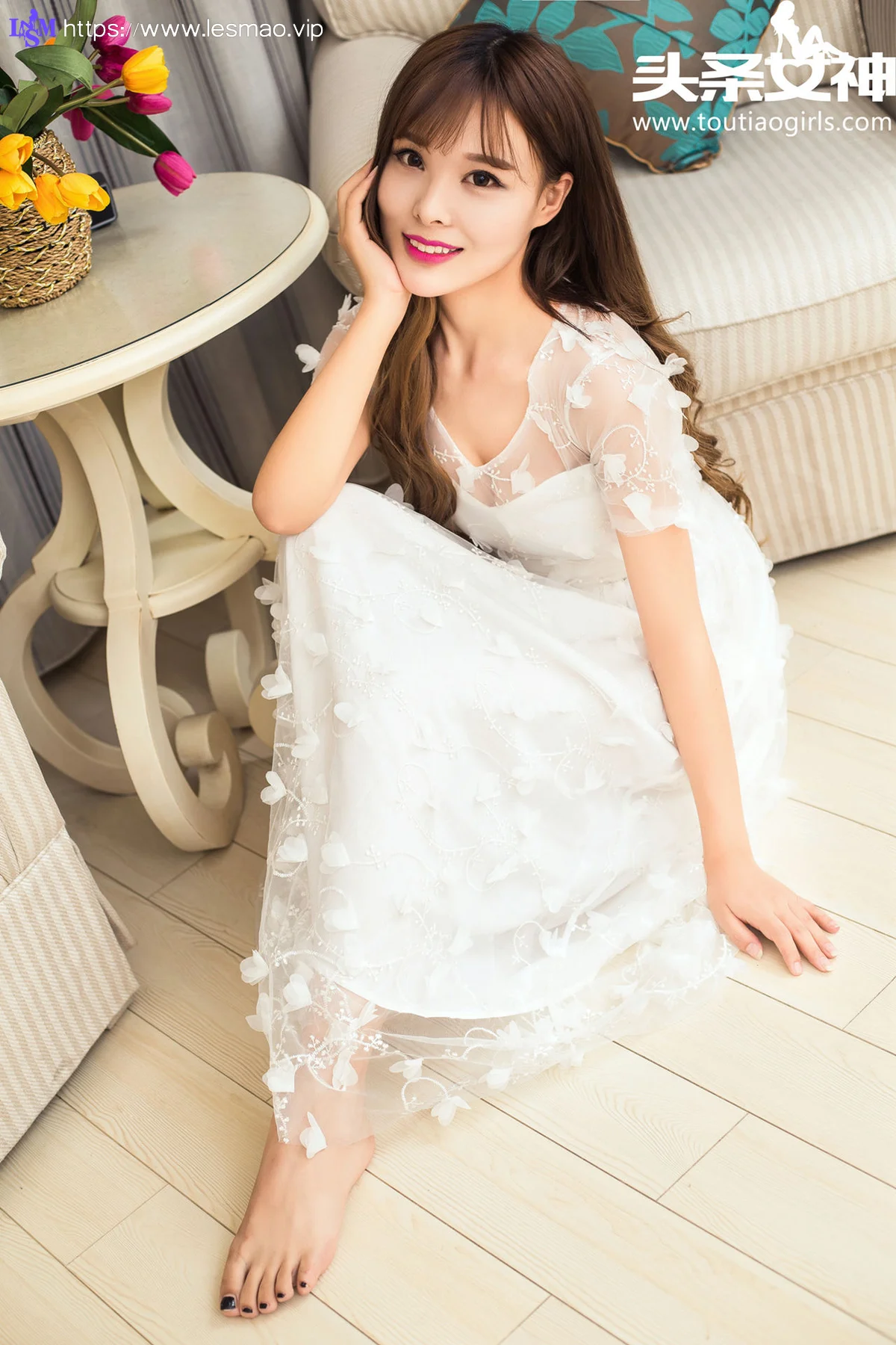 Goddes 头条女神 No.131 Modo 沐熙白裙写真 - 4