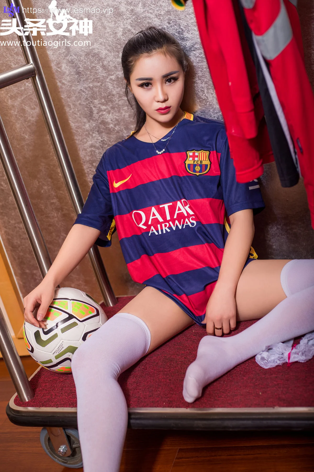 Goddes 头条女神 No.158 Modo 灵儿拜仁足球加 - 3