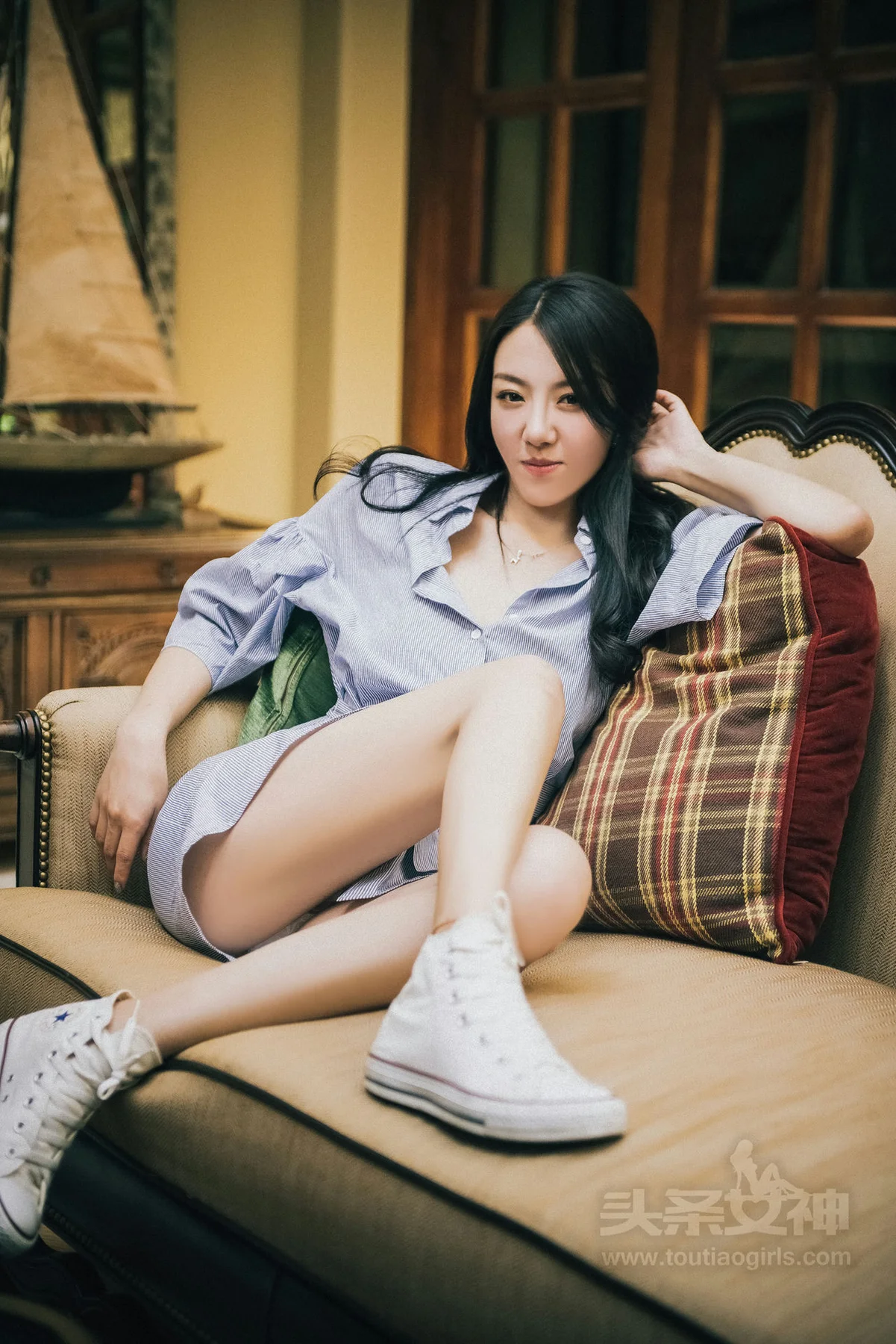 Goddes 头条女神 No.369 Modo 丹丹爱在深秋 - 7