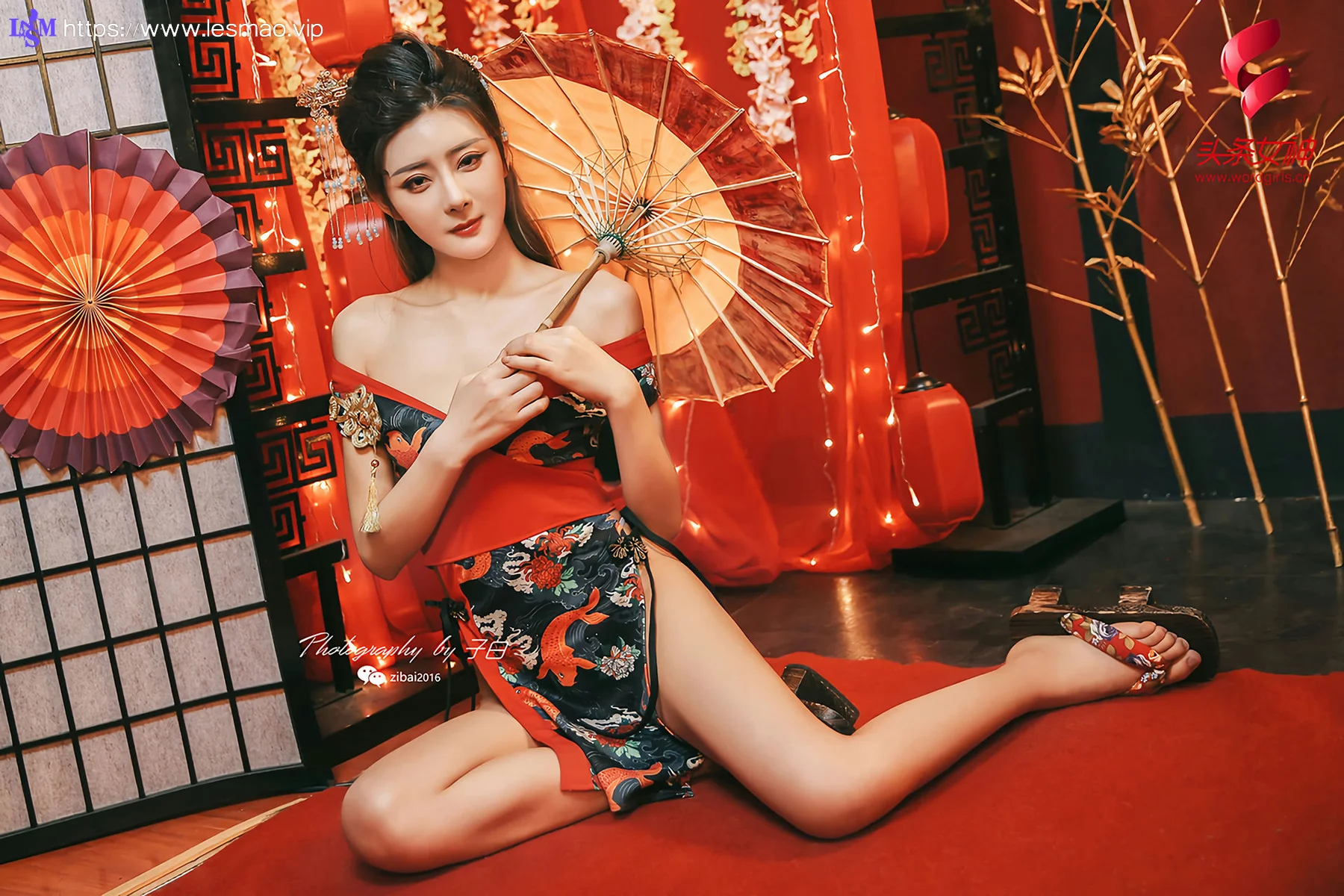 Goddes 头条女神 No.701 莫晓希 美腿妖姬 - 1