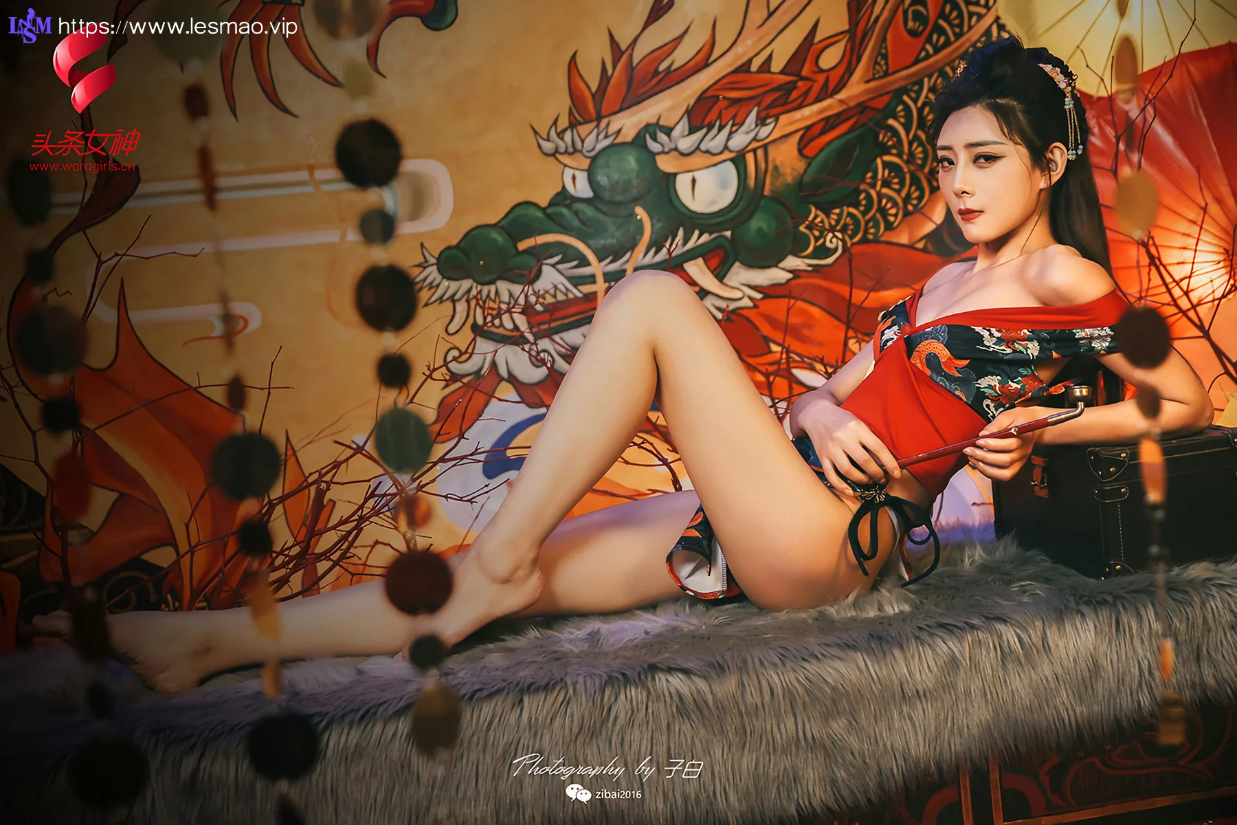 Goddes 头条女神 No.701 莫晓希 美腿妖姬 - 9
