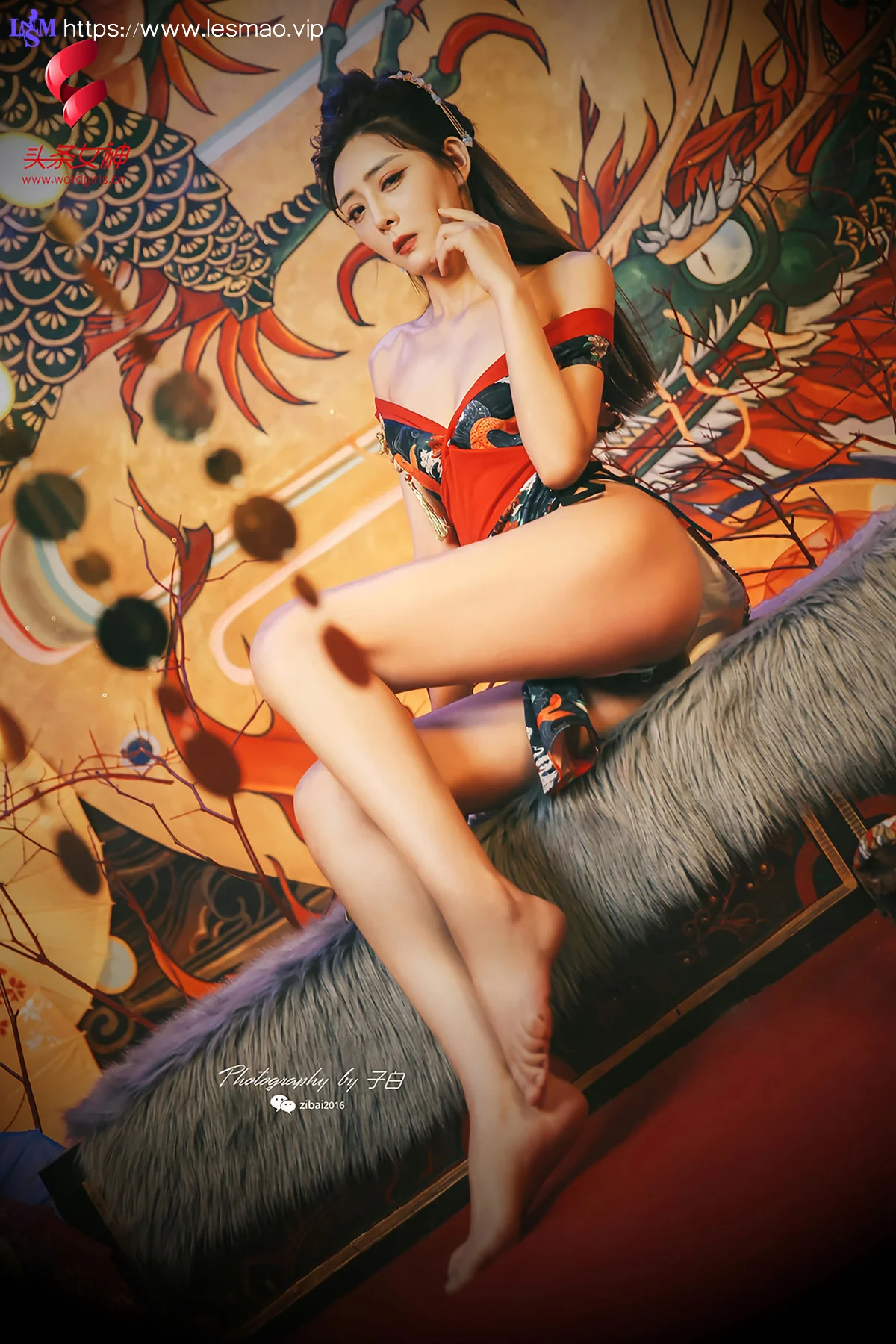 Goddes 头条女神 No.701 莫晓希 美腿妖姬 - 8