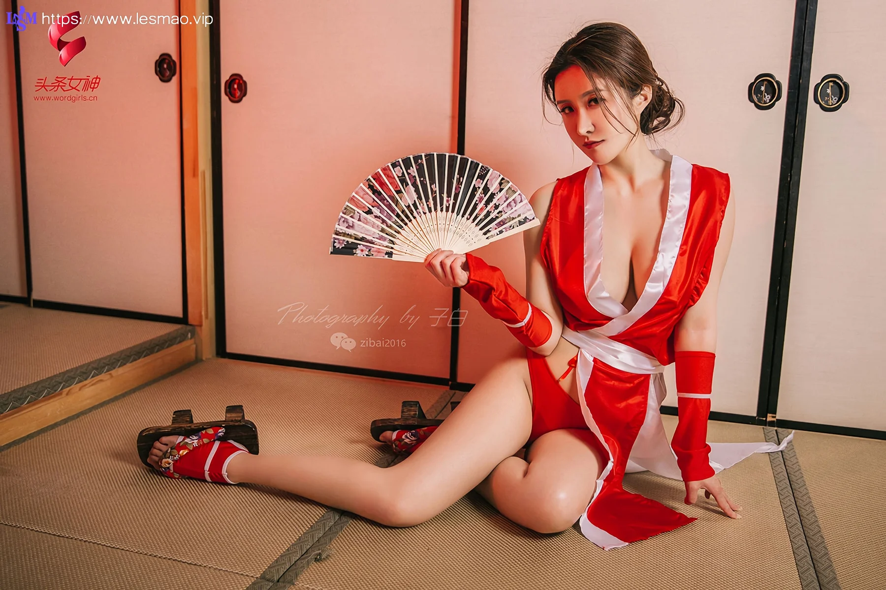 Goddes 头条女神 No.742 JennyR 巨乳不知火舞COS - 10