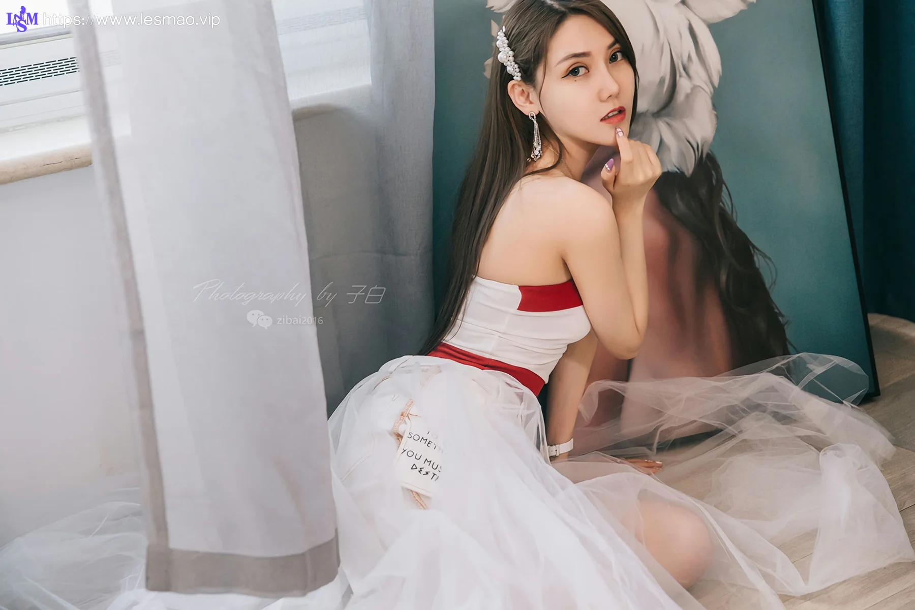 Goddes 头条女神 No.743 娇娇小朋友10p白纱裙 - 2