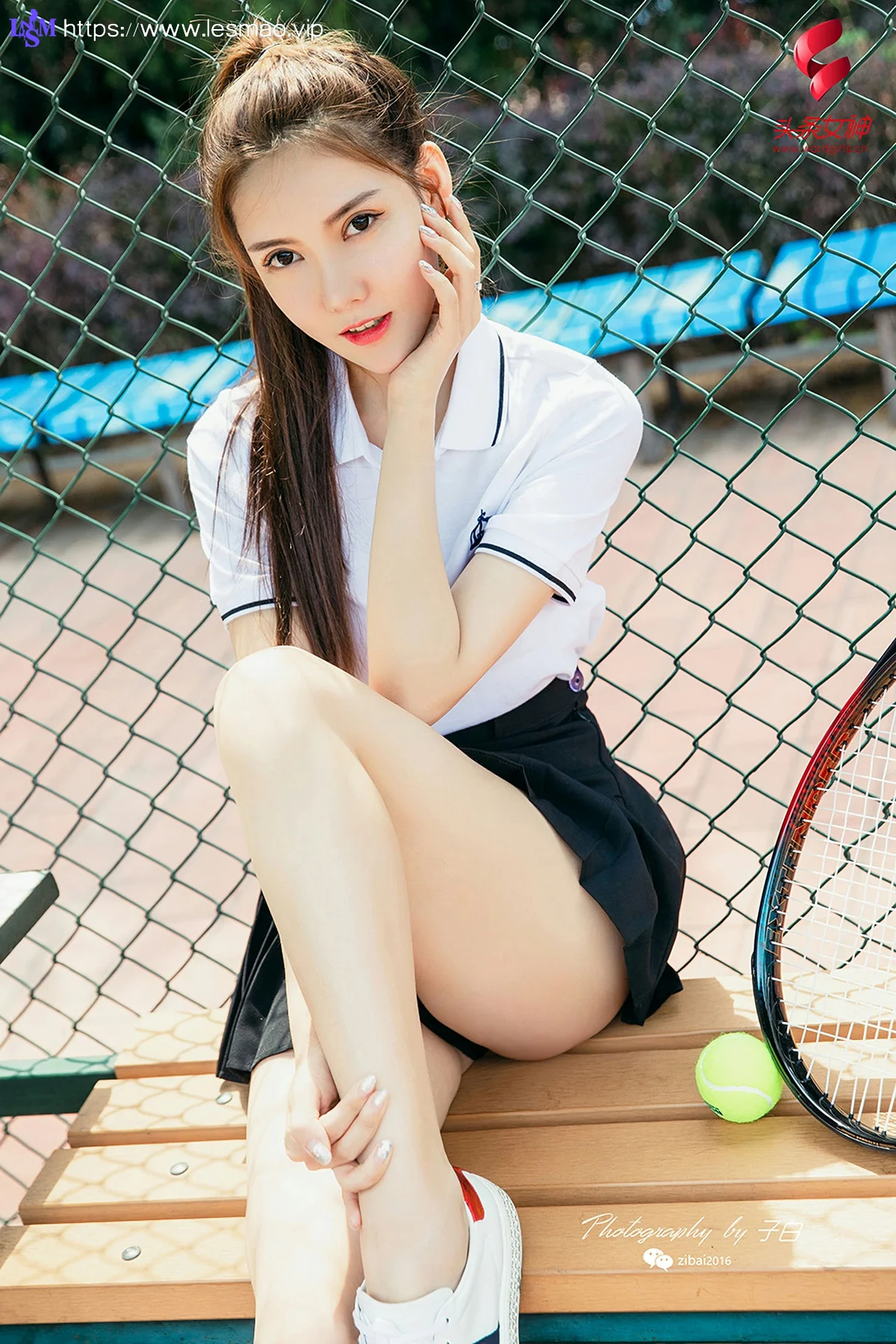 Goddes 头条女神 No.758 莎伦 我是网球美少女健身辣妹 - 10