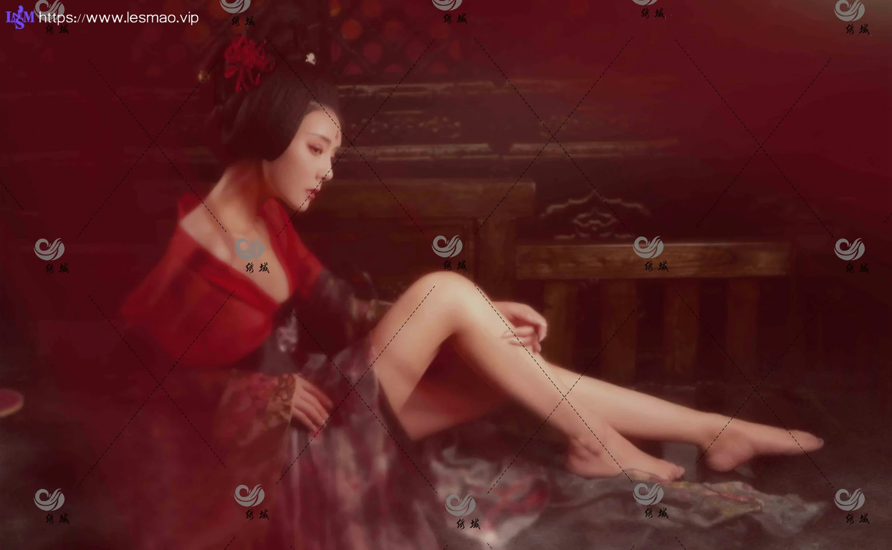 Goddes 头条女神 No.820 贵妃醉酒莫晓希 - 2