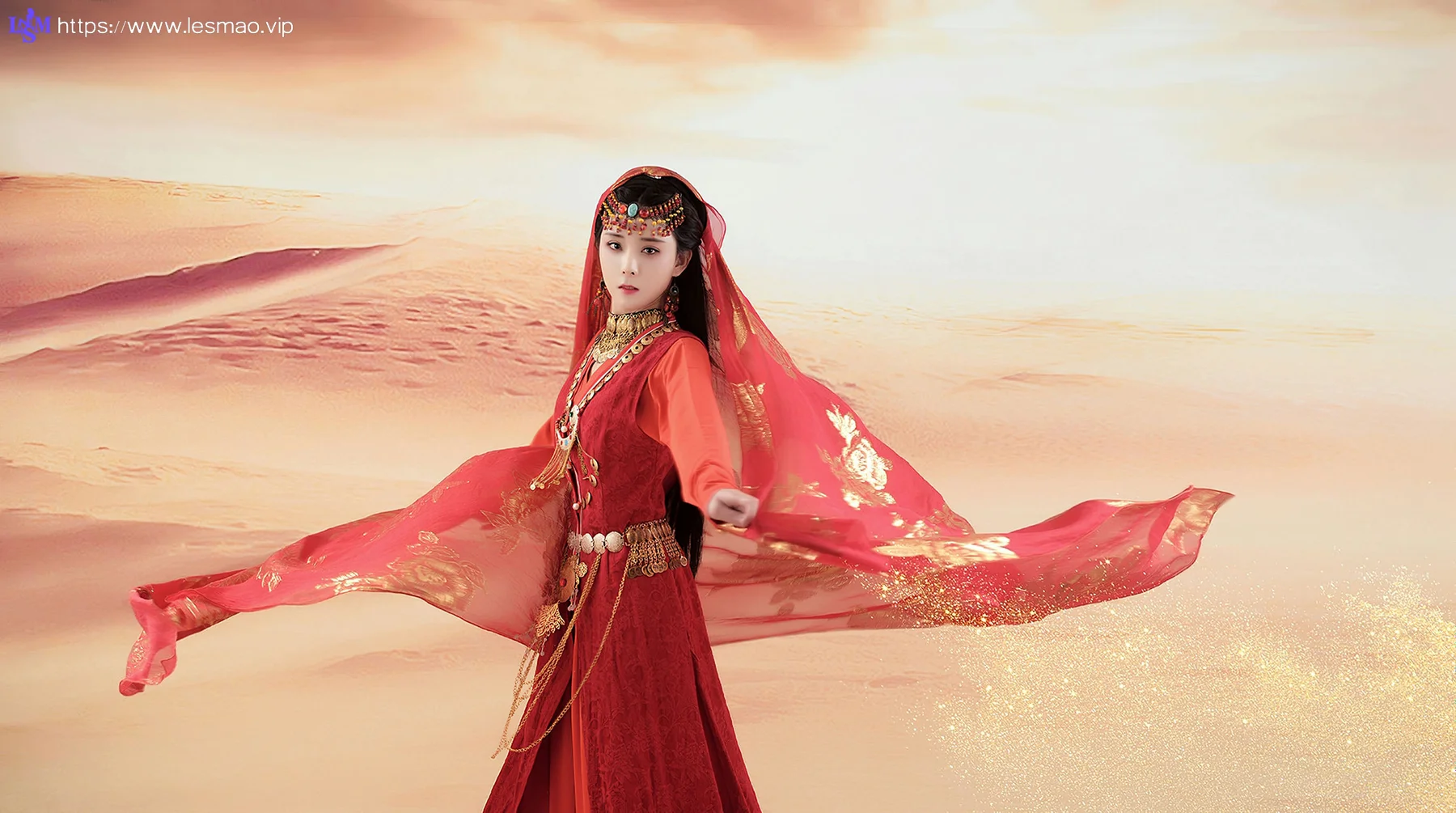 Goddes 头条女神 No.822 梦回楼兰莫晓希 - 9