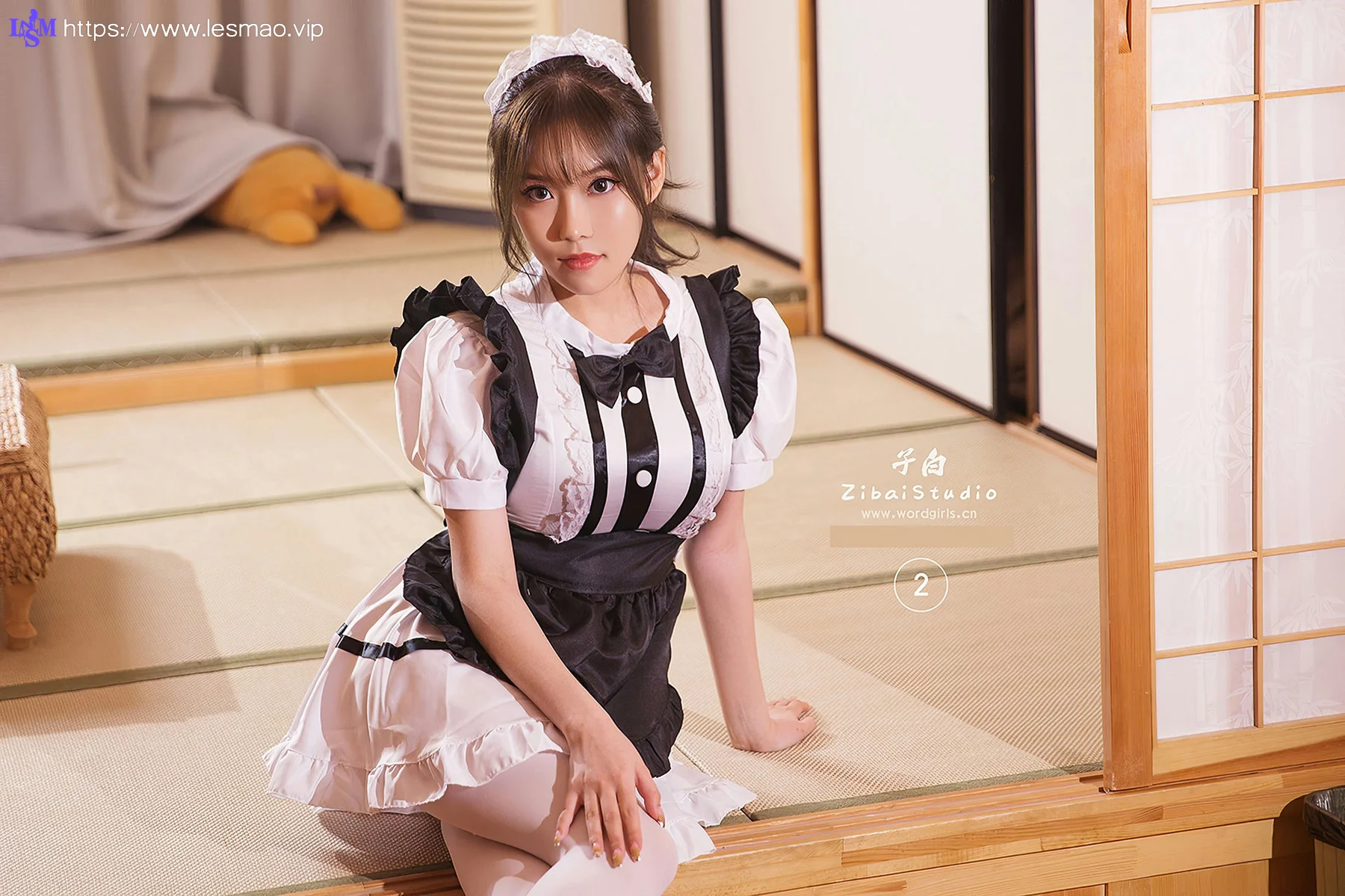 Goddes 头条女神 No.835 丝蜜众筹10P之可爱女仆制服陈亦菲 - 7