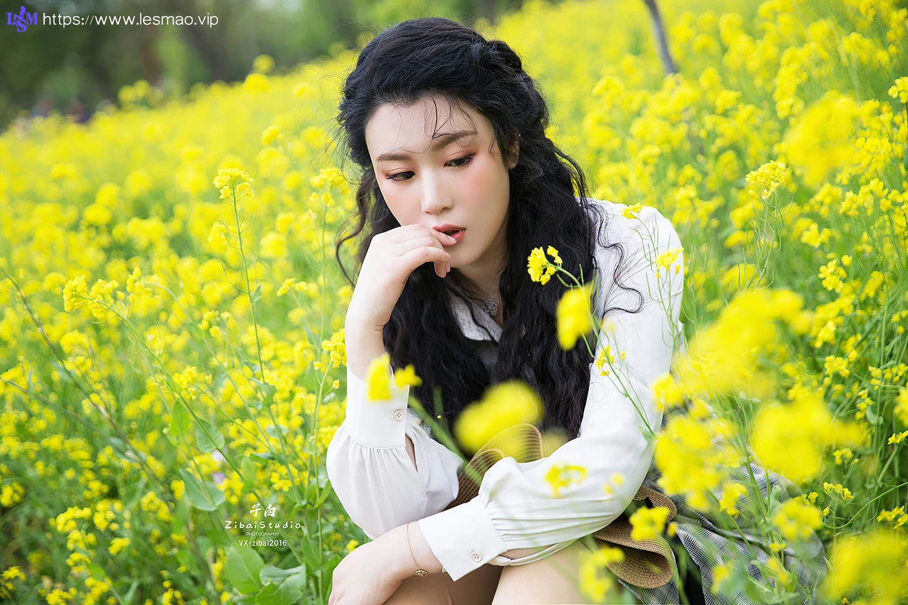 Goddes 头条女神 No.864 油菜花的晴天钟晴 - 2