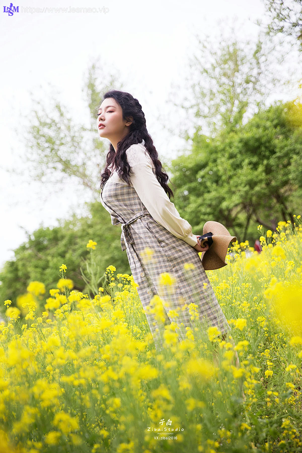 Goddes 头条女神 No.864 油菜花的晴天钟晴 - 3