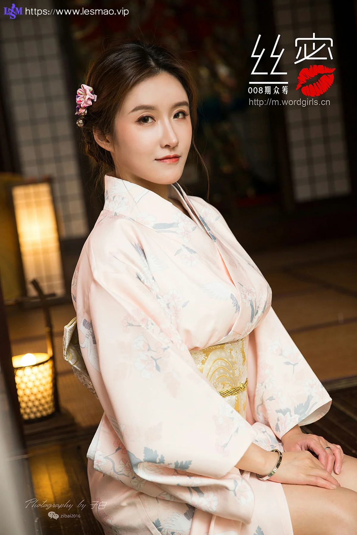 Goddes 头条女神  No.S011 JennyR 008期丝蜜众筹回报之和风花与蛇 - 1
