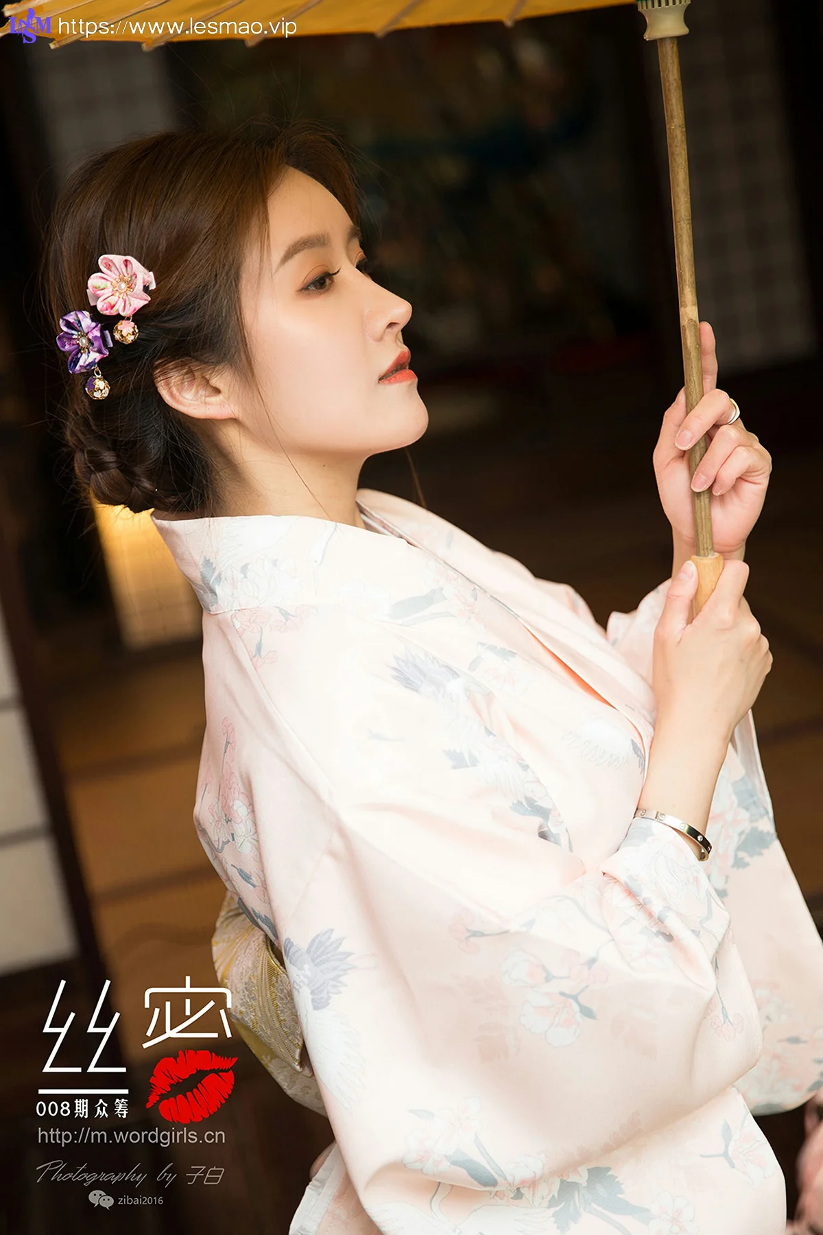 Goddes 头条女神  No.S011 JennyR 008期丝蜜众筹回报之和风花与蛇 - 2