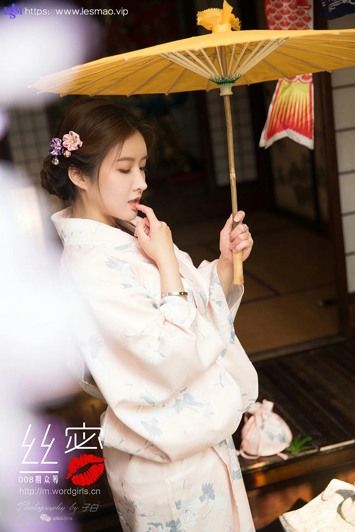 Goddes 头条女神  No.S011 JennyR 008期丝蜜众筹回报之和风花与蛇 - 7