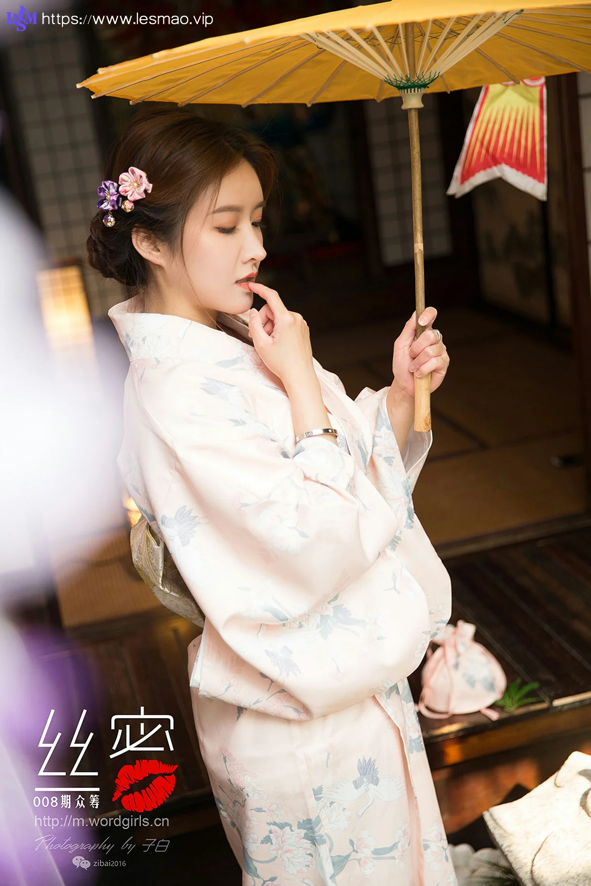 Goddes 头条女神  No.S011 JennyR 008期丝蜜众筹回报之和风花与蛇 - 9