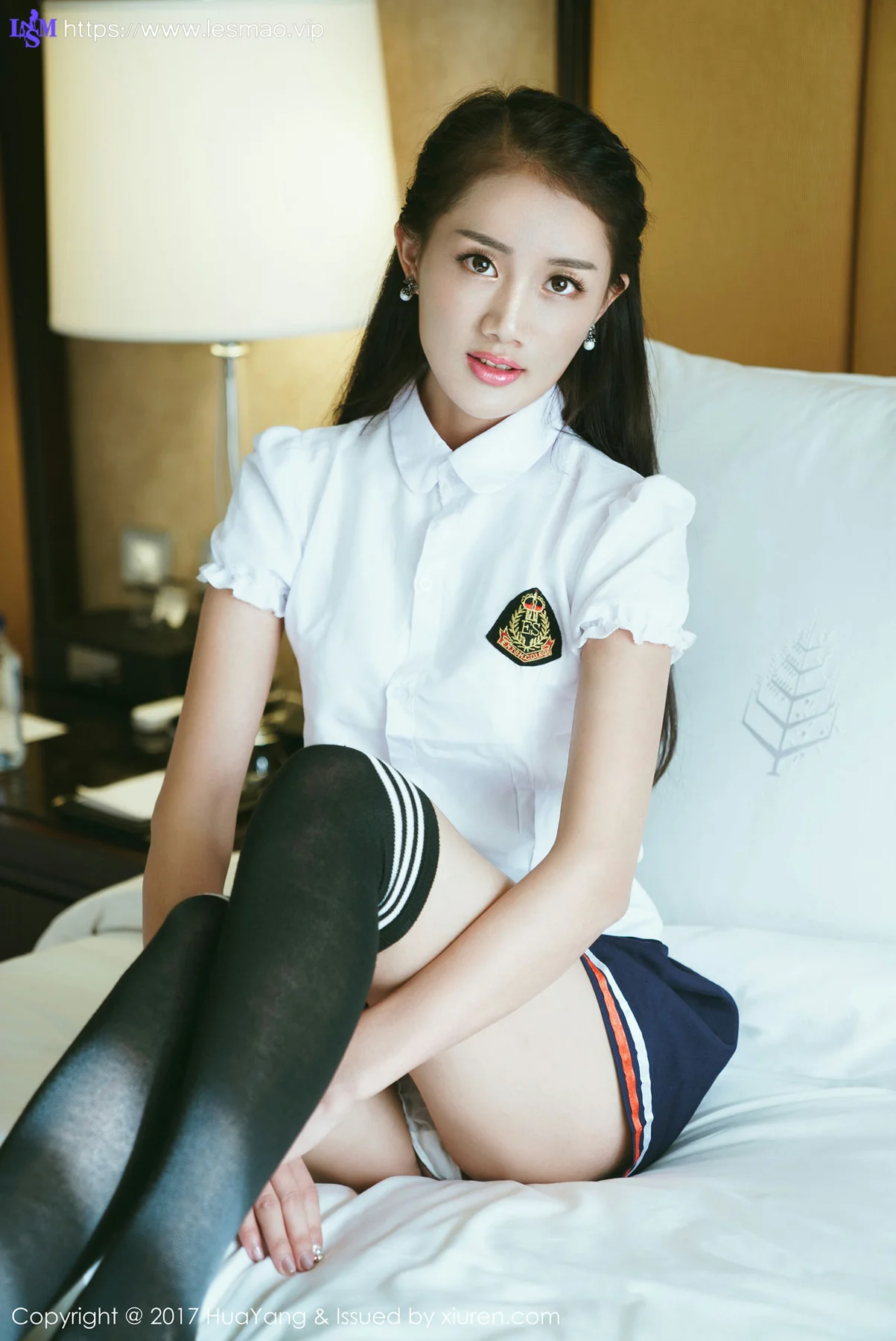HuaYang 花漾show Vol.009 清纯校服晴儿Anne - 4