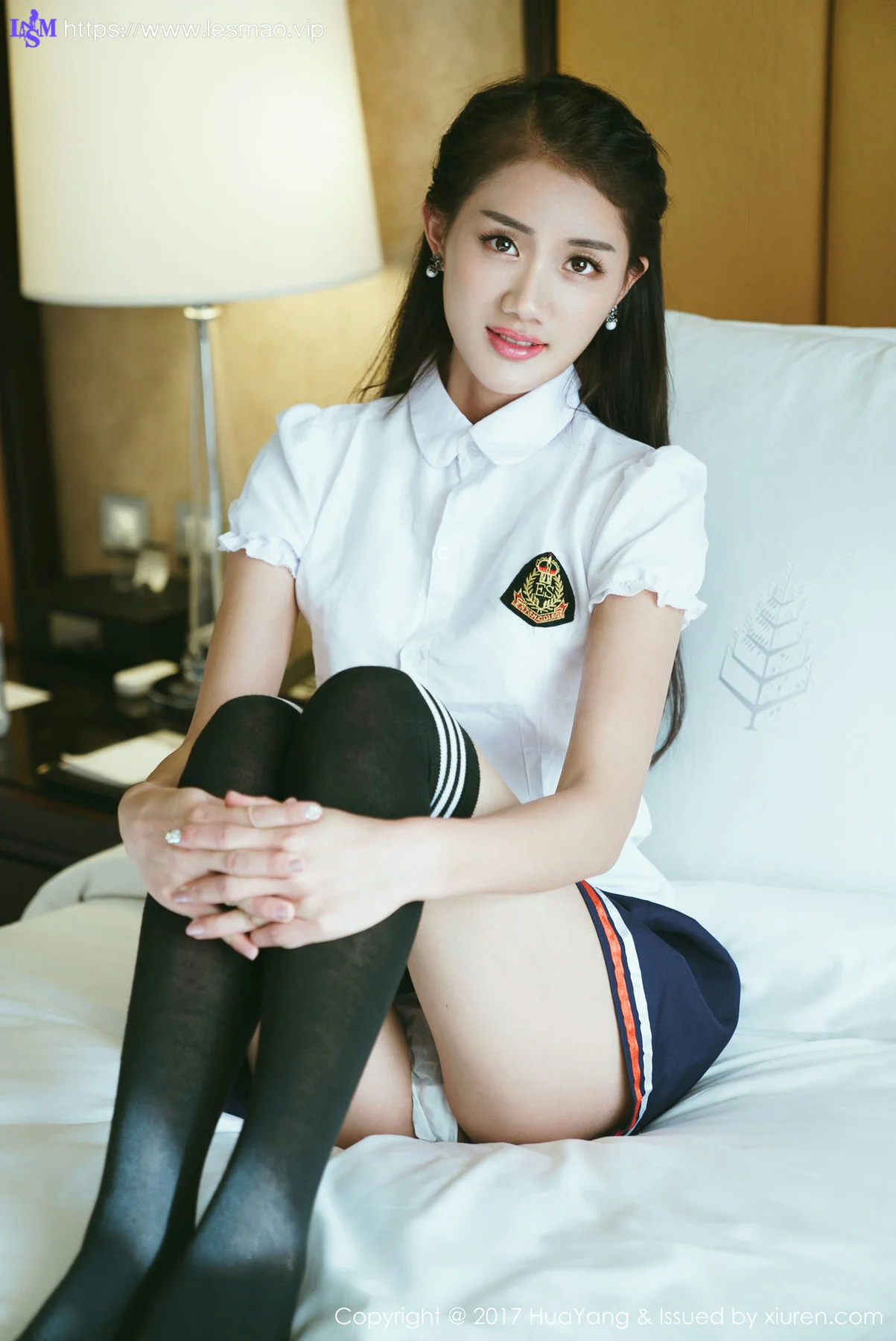 HuaYang 花漾show Vol.009 清纯校服晴儿Anne - 7