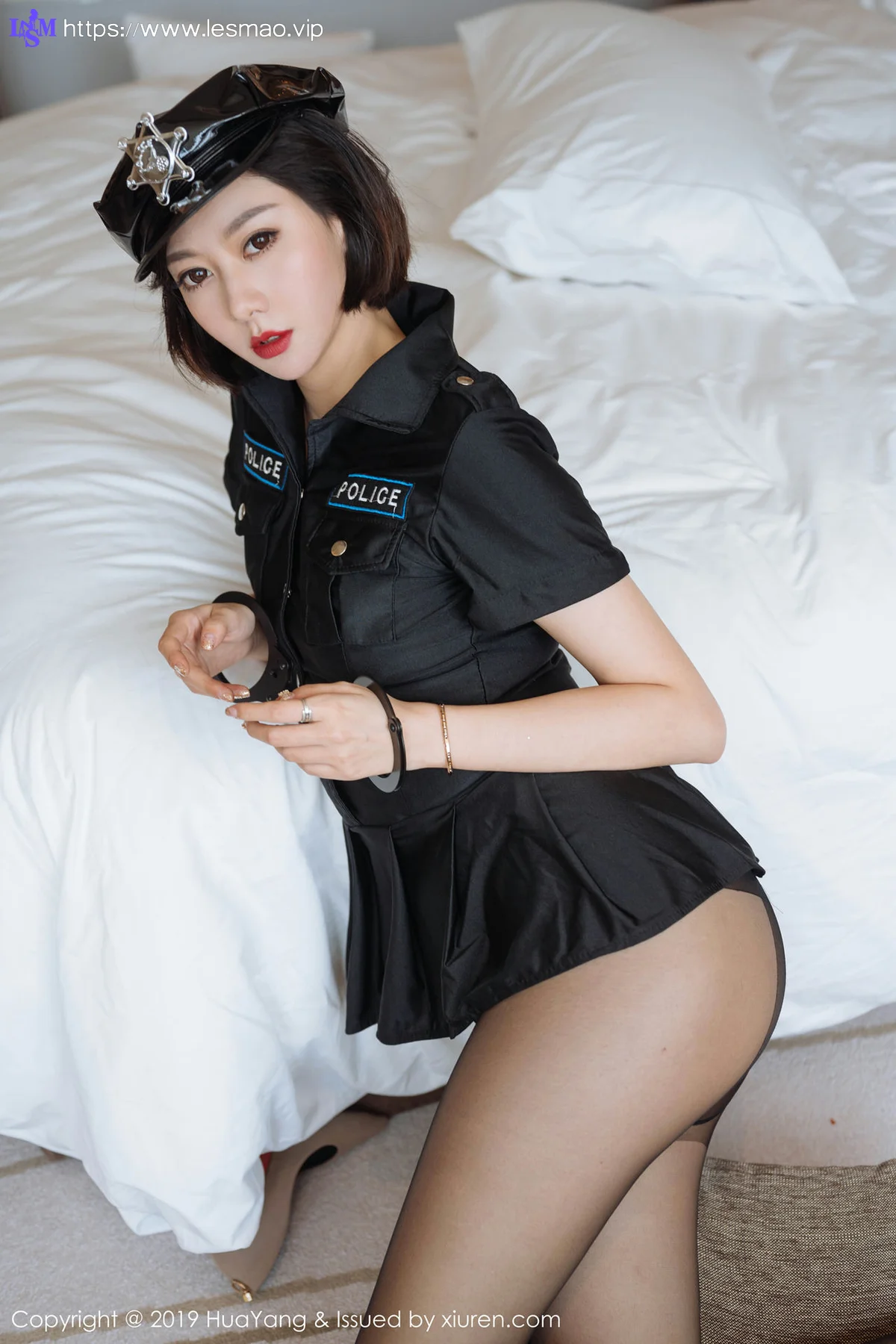 HuaYang 花漾show Vol.179 女警制服写真 艺轩 - 10