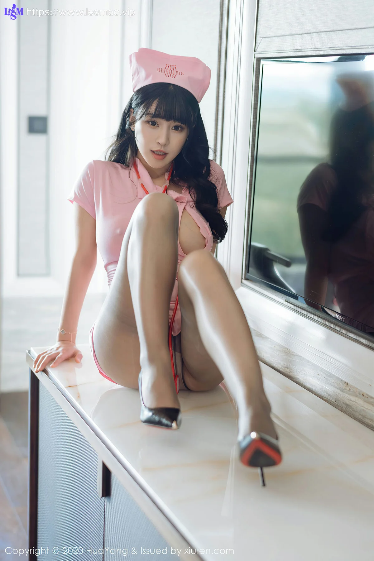 HuaYang 花漾show Vol.302 诱惑护士 朱可儿 童颜巨乳 - 3