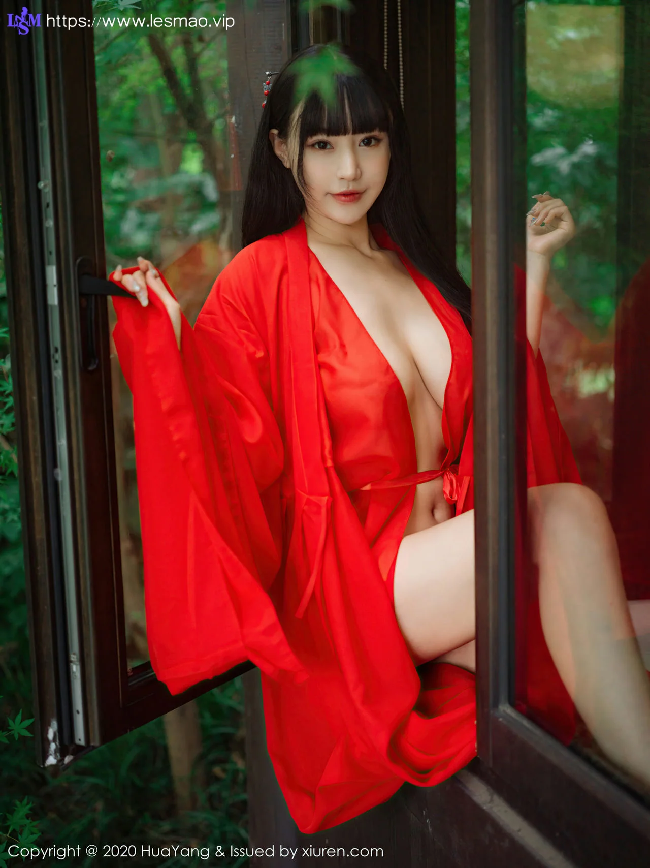 HuaYang 花漾show Vol.310 古典长裙动人 朱可儿 - 2