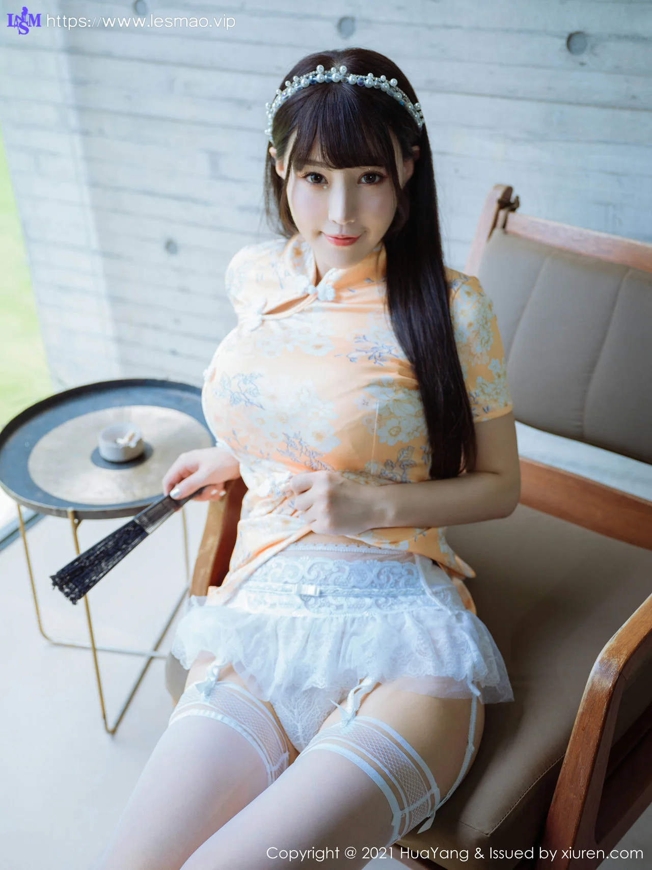 HuaYang 花漾show Vol.436 典雅旗袍 朱可儿Flower 桂林旅拍11 - 7