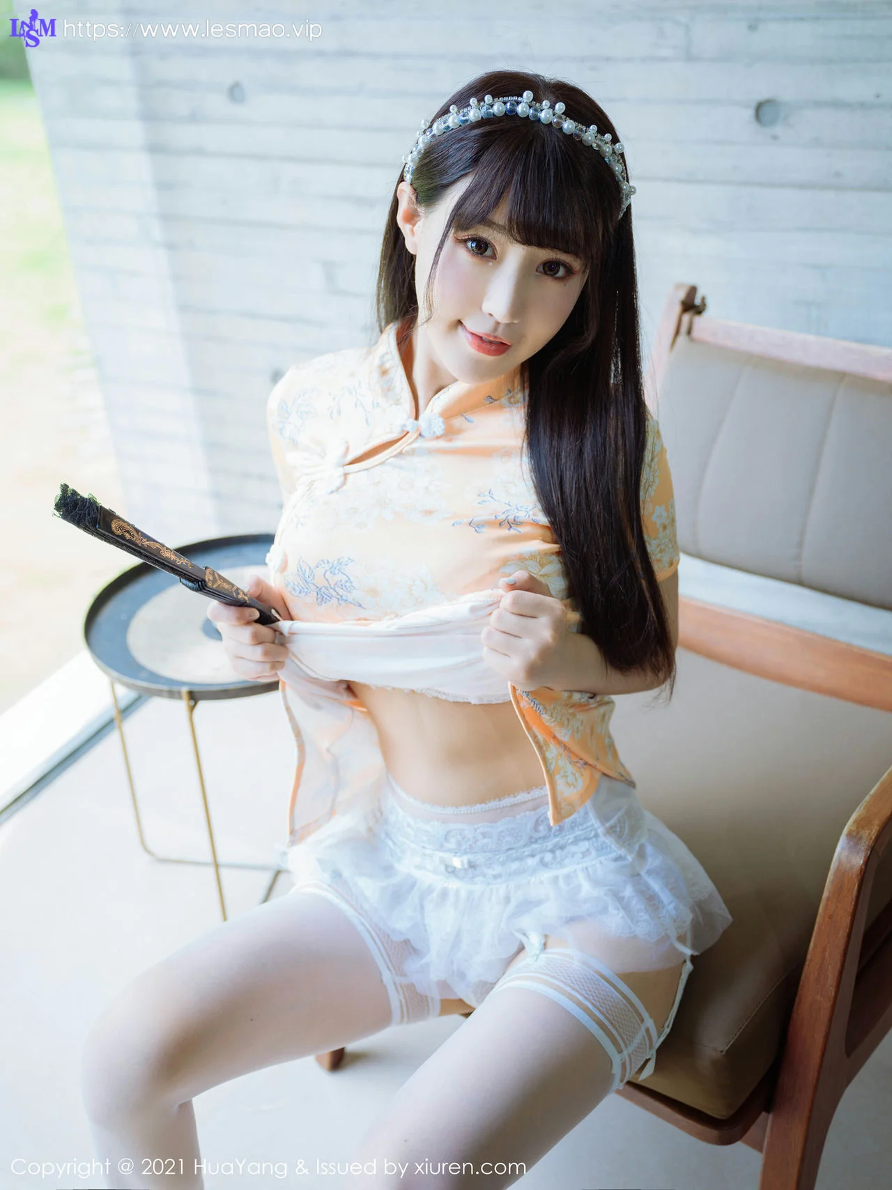 HuaYang 花漾show Vol.436 典雅旗袍 朱可儿Flower 桂林旅拍11 - 8