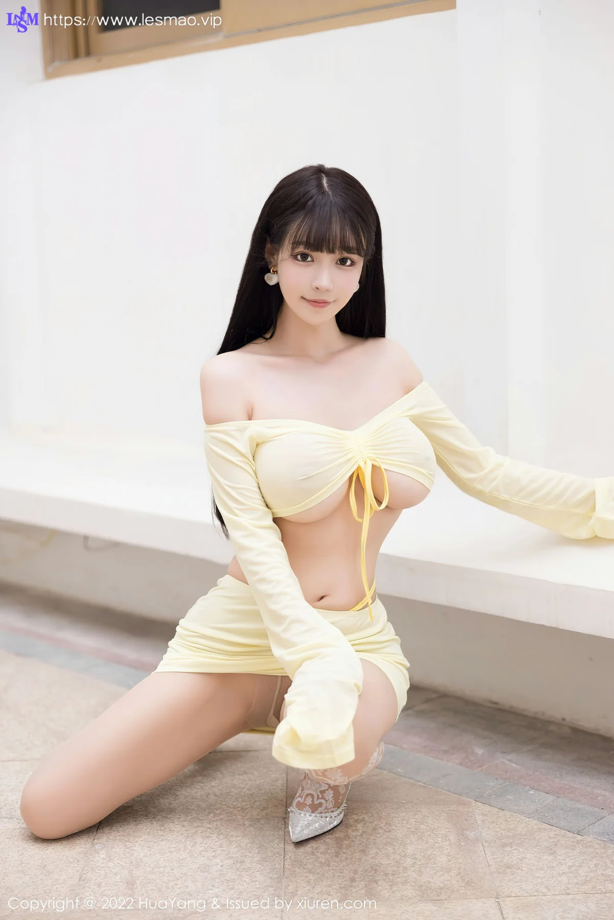 HuaYang 花漾show Vol.522 朱可儿Flora 轻透服饰西双版纳旅拍11 - 8