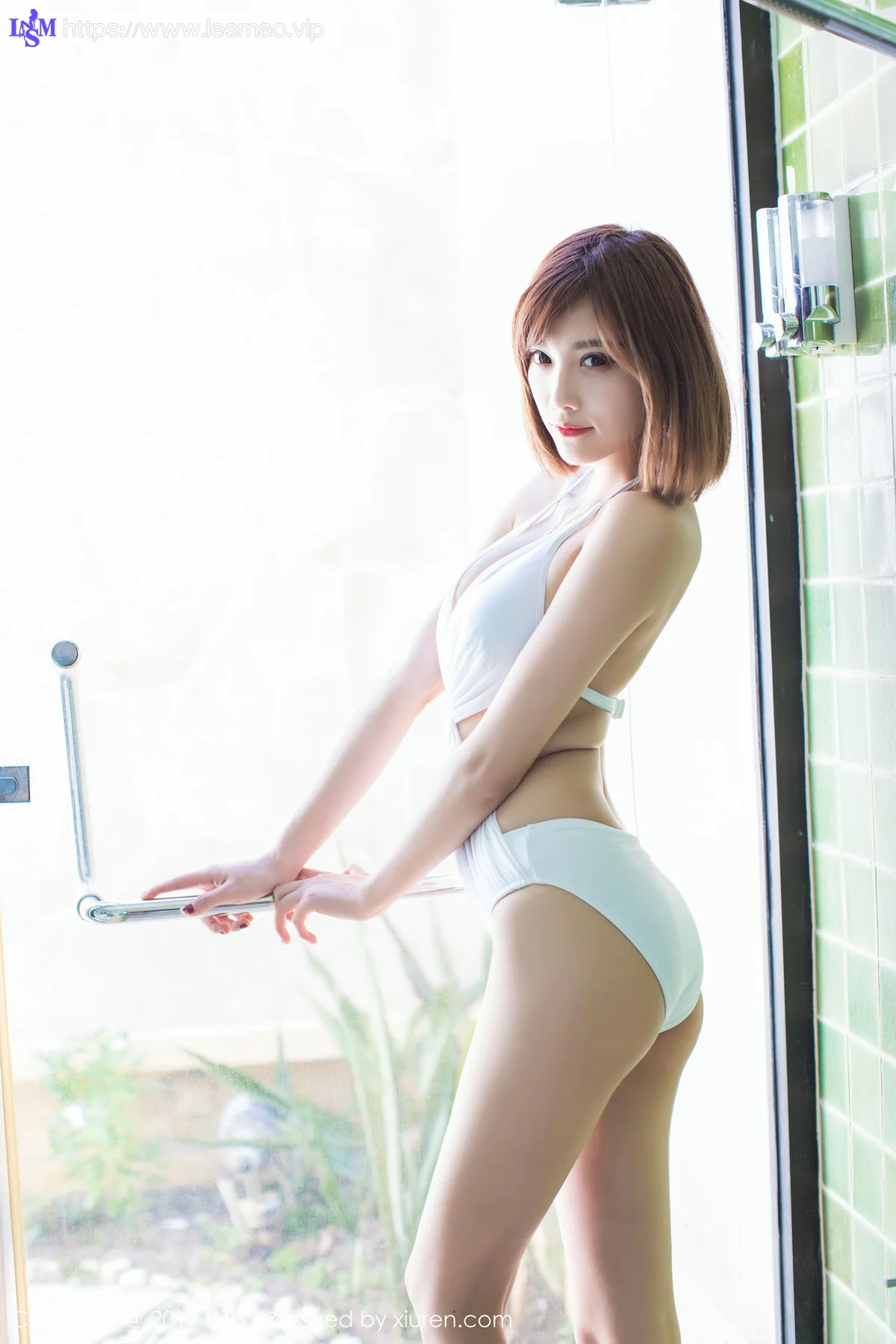 IMiss 爱蜜社 Vol.169 Modo 杨晨晨sugar 可爱沙滩短发美女 - 10