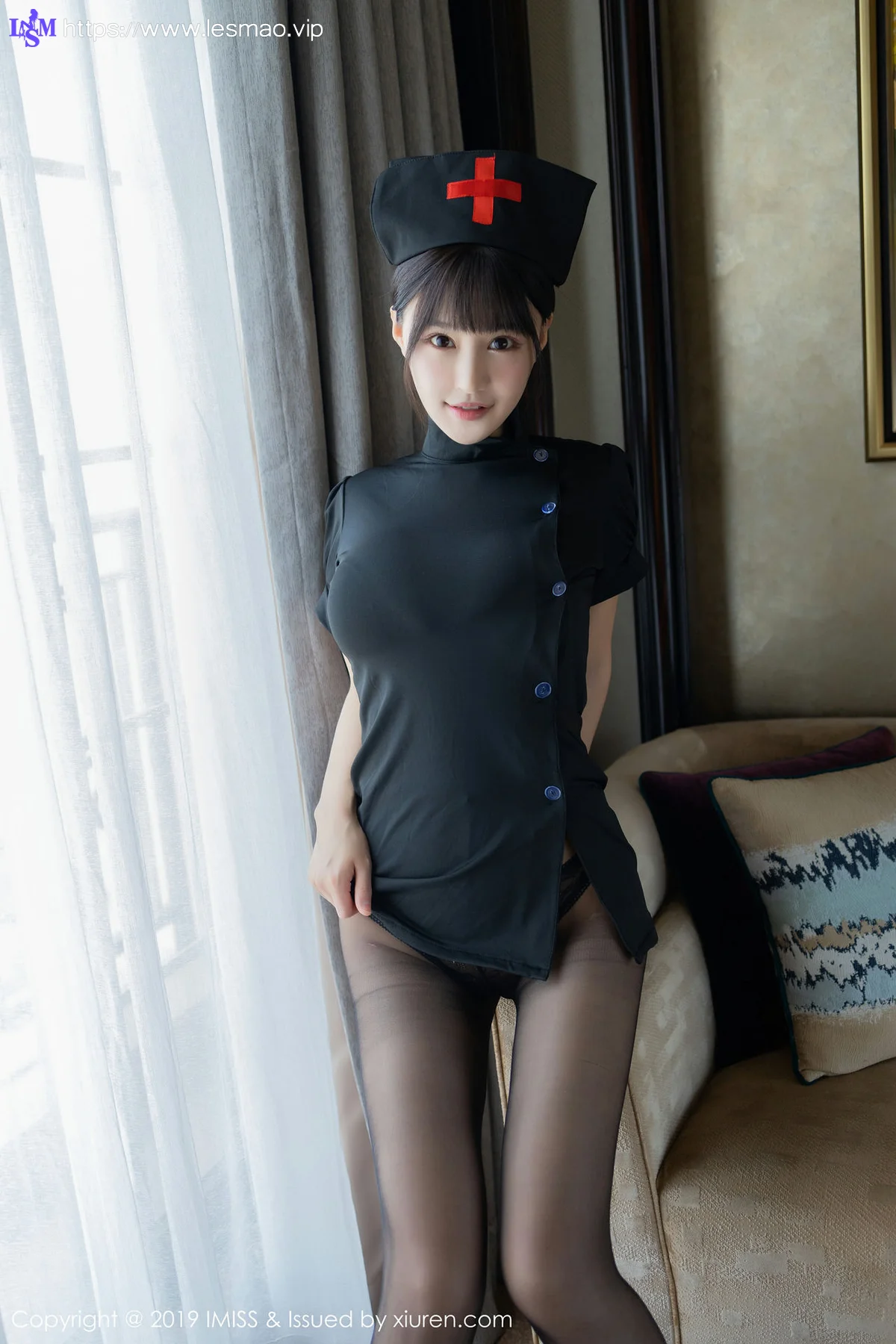 IMiss 爱蜜社 Vol.407 Flower朱可儿 情趣制服特辑警花制服写真 - 2