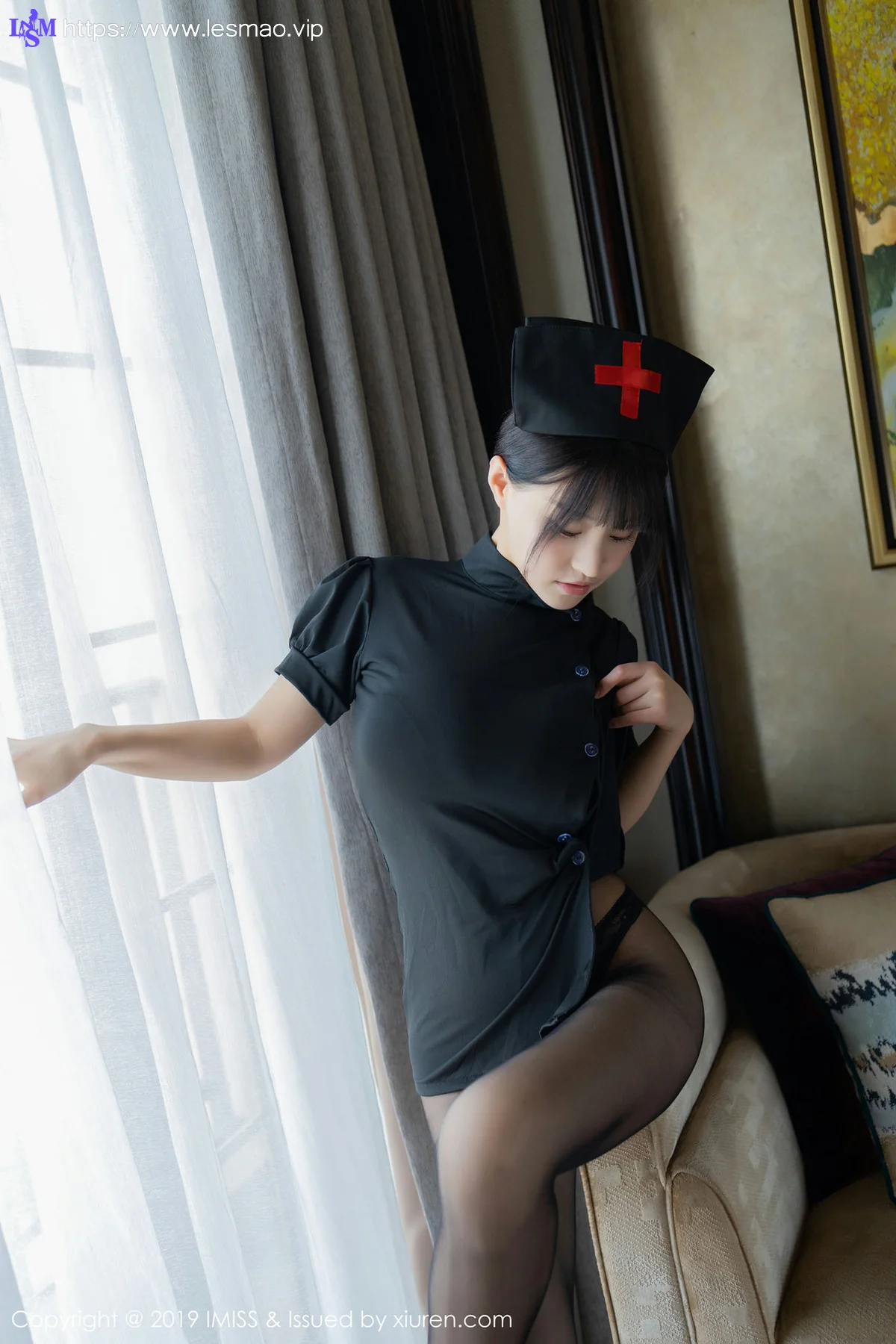 IMiss 爱蜜社 Vol.407 Flower朱可儿 情趣制服特辑警花制服写真 - 3