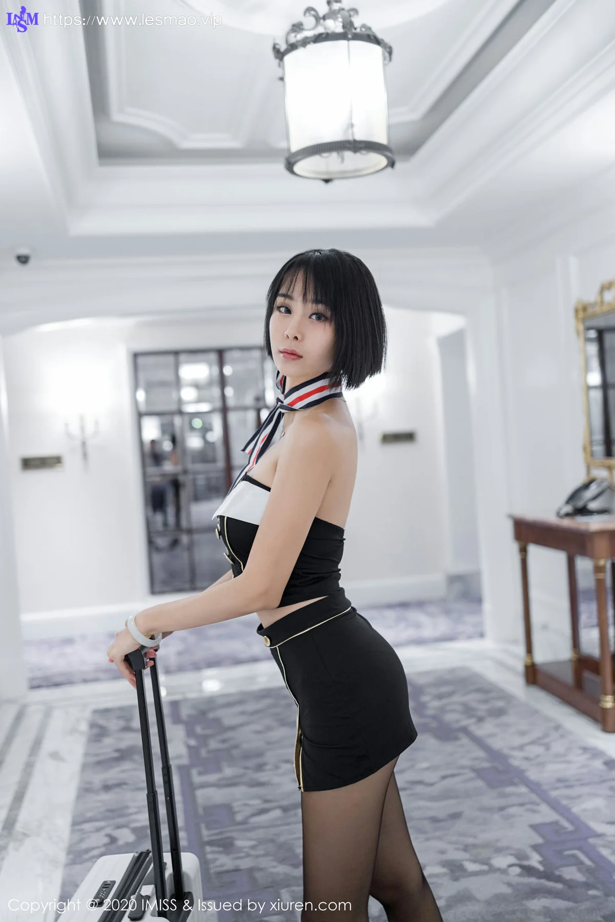 IMiss 爱蜜社 Vol.461 剧情镜头性感 蓝夏Akasha 私房写真 - 3