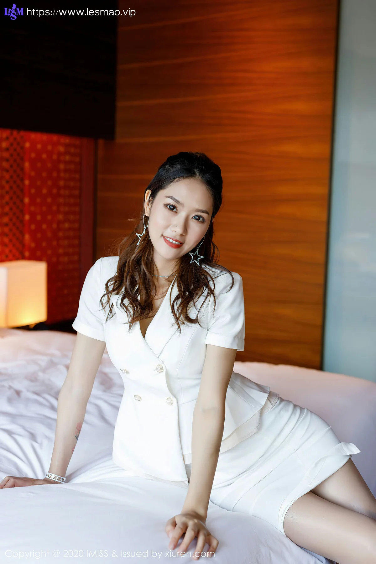 IMiss 爱蜜社 Vol.512 蕾丝性感 方子萱 性感私房制服 - 10