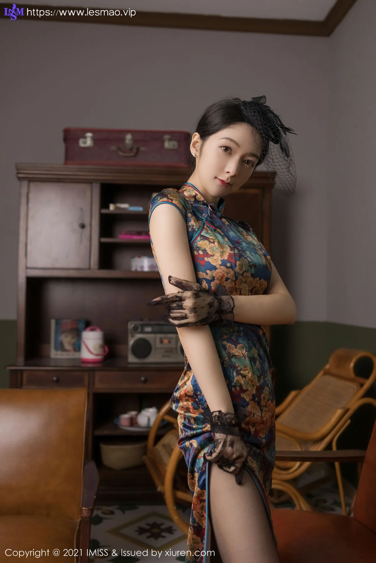 IMiss 爱蜜社 Vol.591 古典韵味旗袍 Angela00 性感写真 - 2