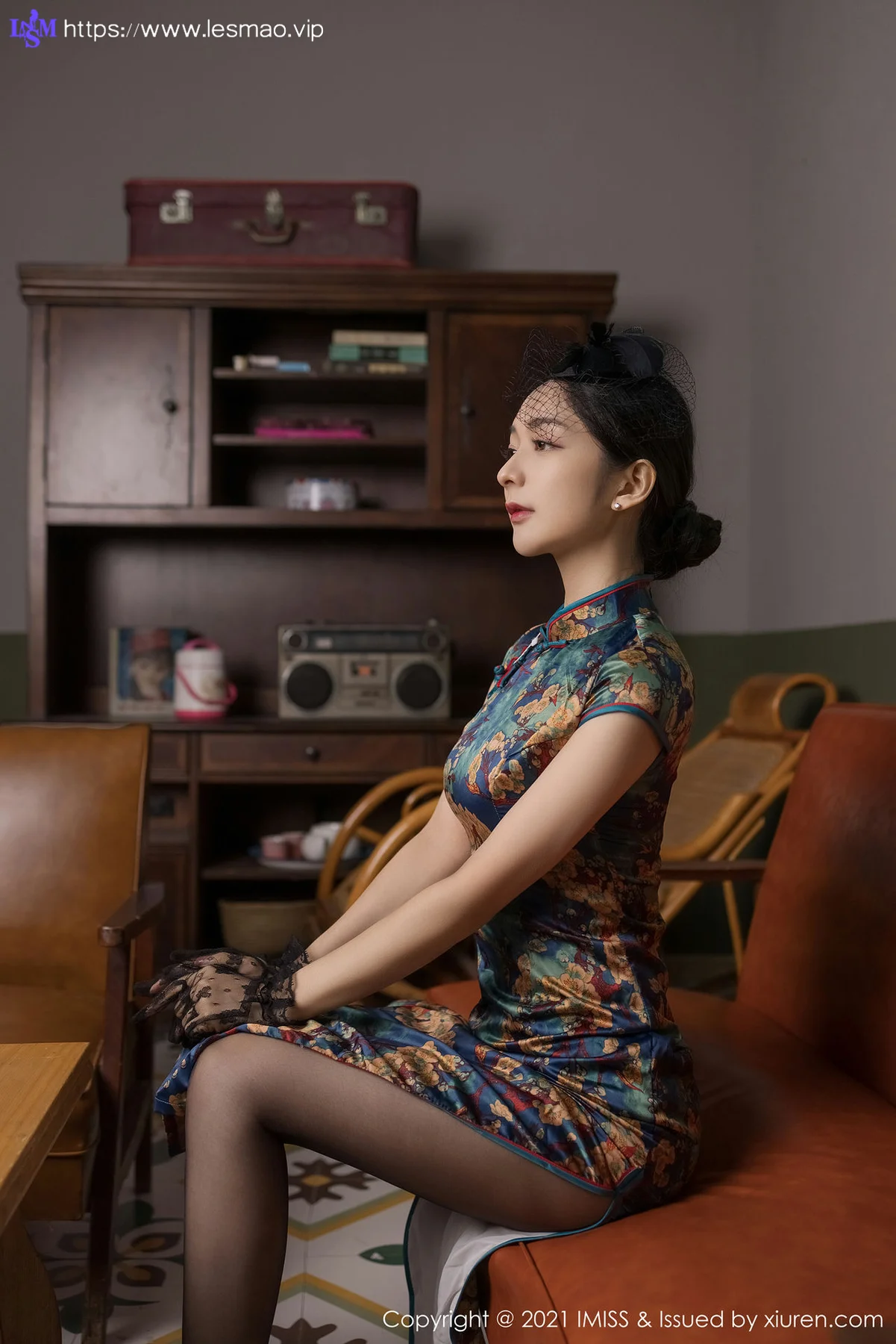 IMiss 爱蜜社 Vol.591 古典韵味旗袍 Angela00 性感写真 - 4
