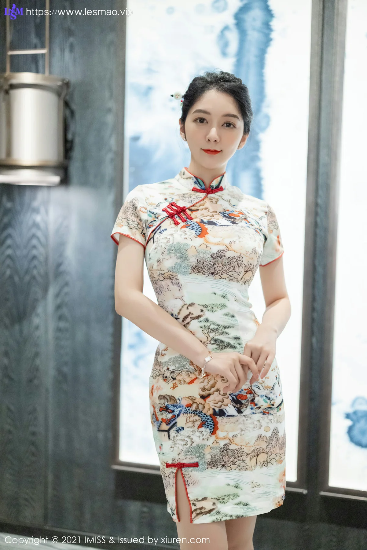 IMiss 爱蜜社 Vol.593 浪漫韵味旗袍 Angela00 性感写真 - 6