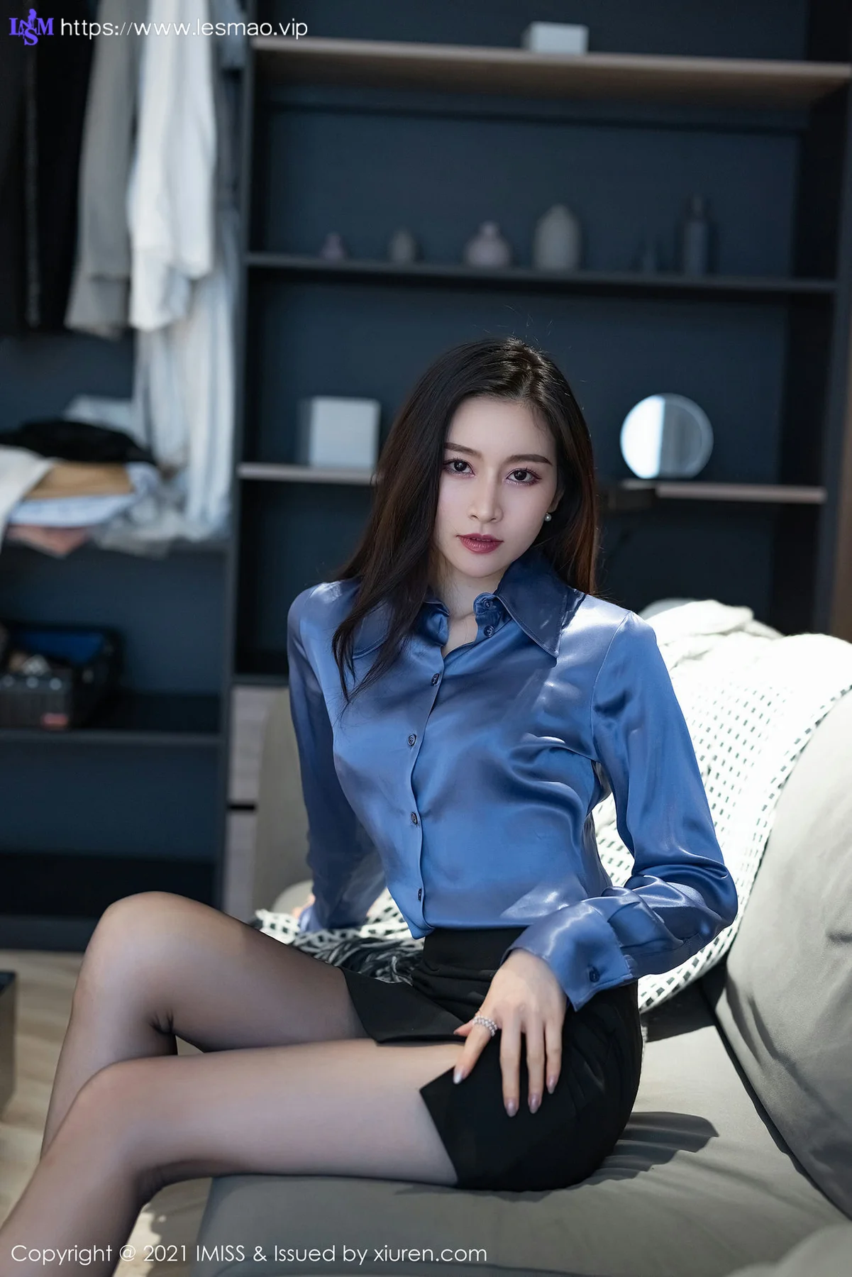 IMiss 爱蜜社 Vol.604 职场OL气质美女 Vanessa 丝袜美腿写真33 - 8