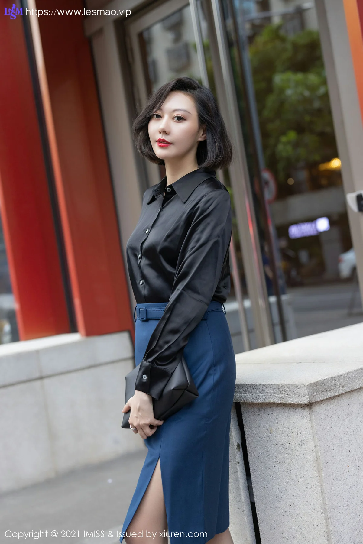 IMiss 爱蜜社 Vol.615 典雅OL 艺轩 性感写真 - 6