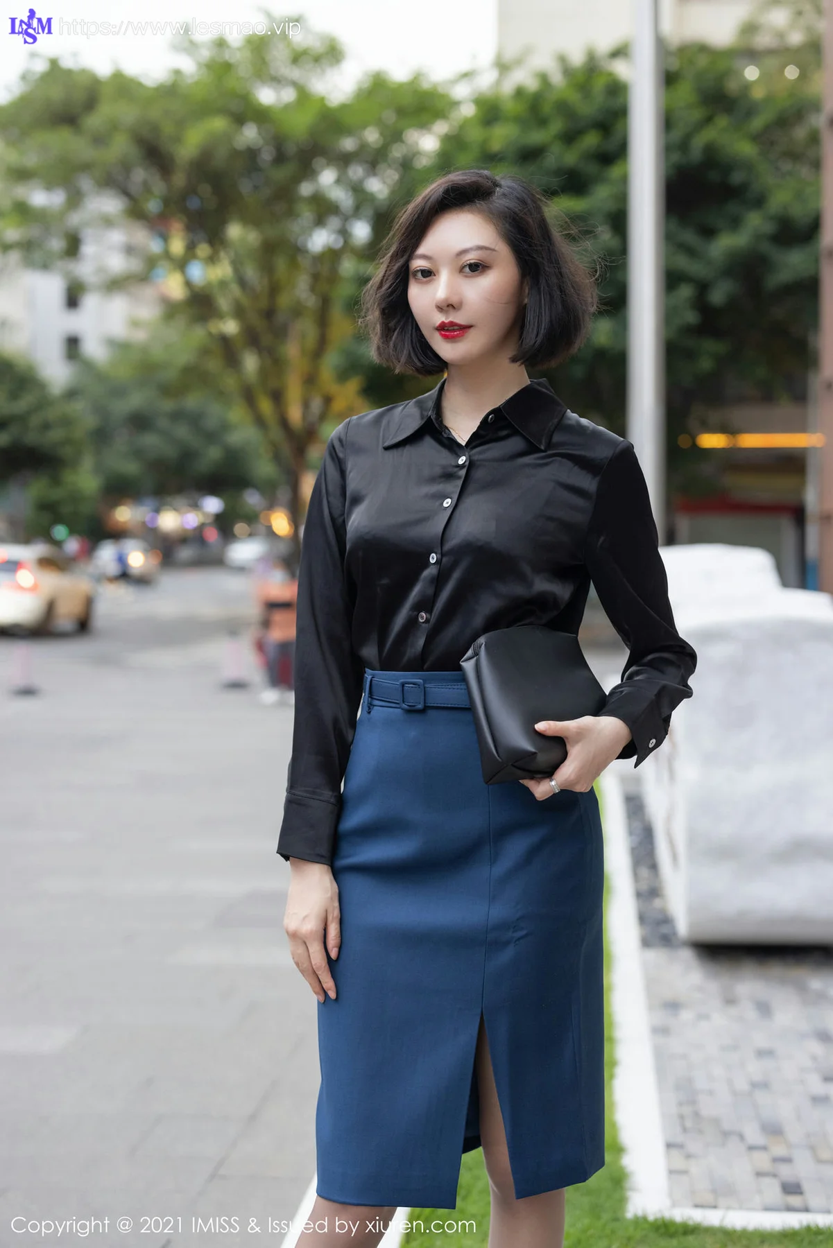 IMiss 爱蜜社 Vol.615 典雅OL 艺轩 性感写真 - 10
