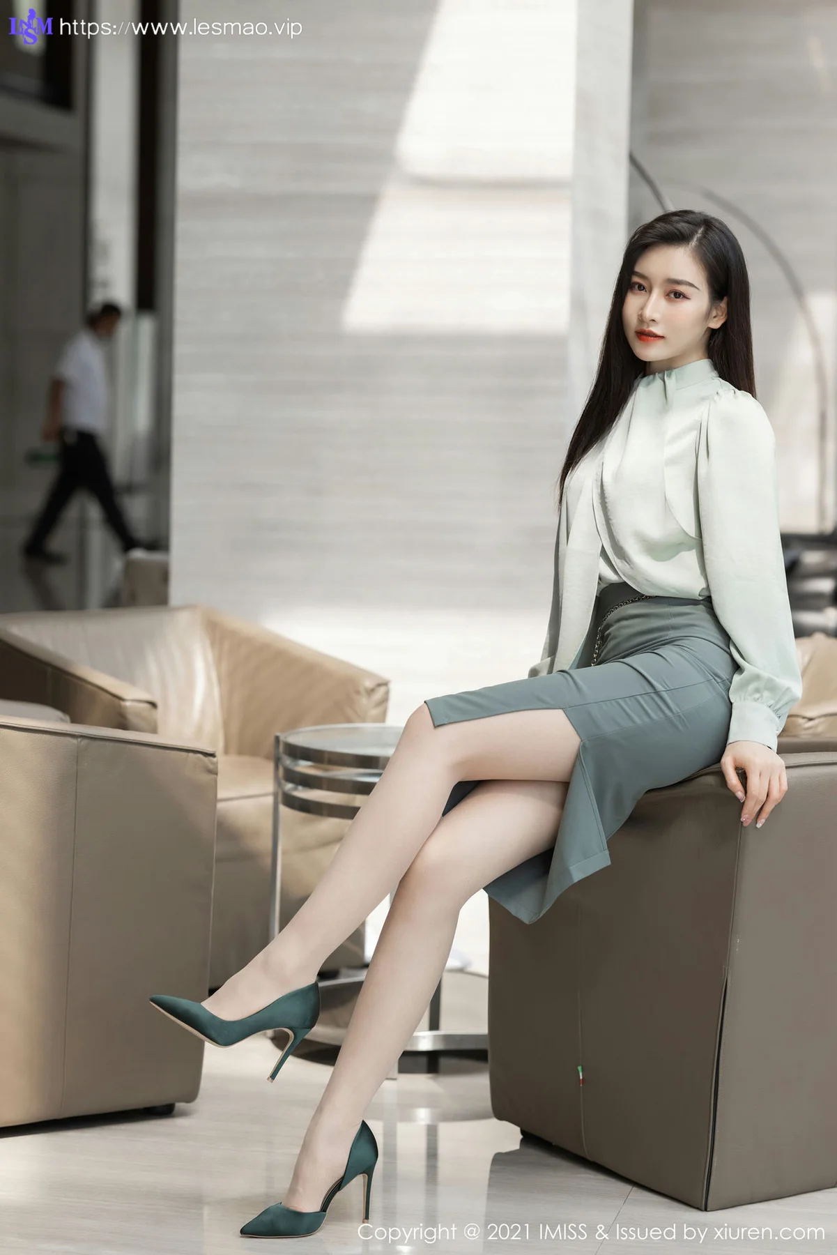 IMiss 爱蜜社 Vol.617 洁白如玉肌肤 Vanessa 性感写真3 - 6