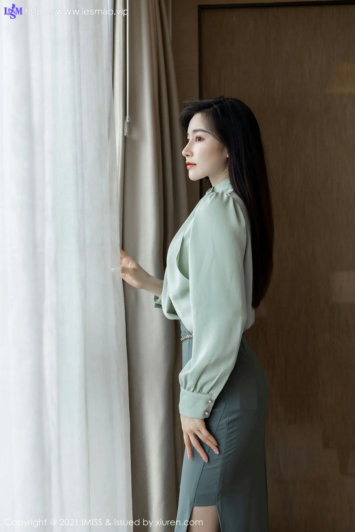 IMiss 爱蜜社 Vol.617 洁白如玉肌肤 Vanessa 性感写真3 - 5