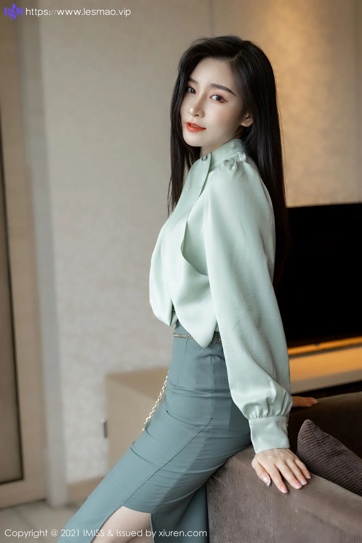 IMiss 爱蜜社 Vol.617 洁白如玉肌肤 Vanessa 性感写真3 - 6