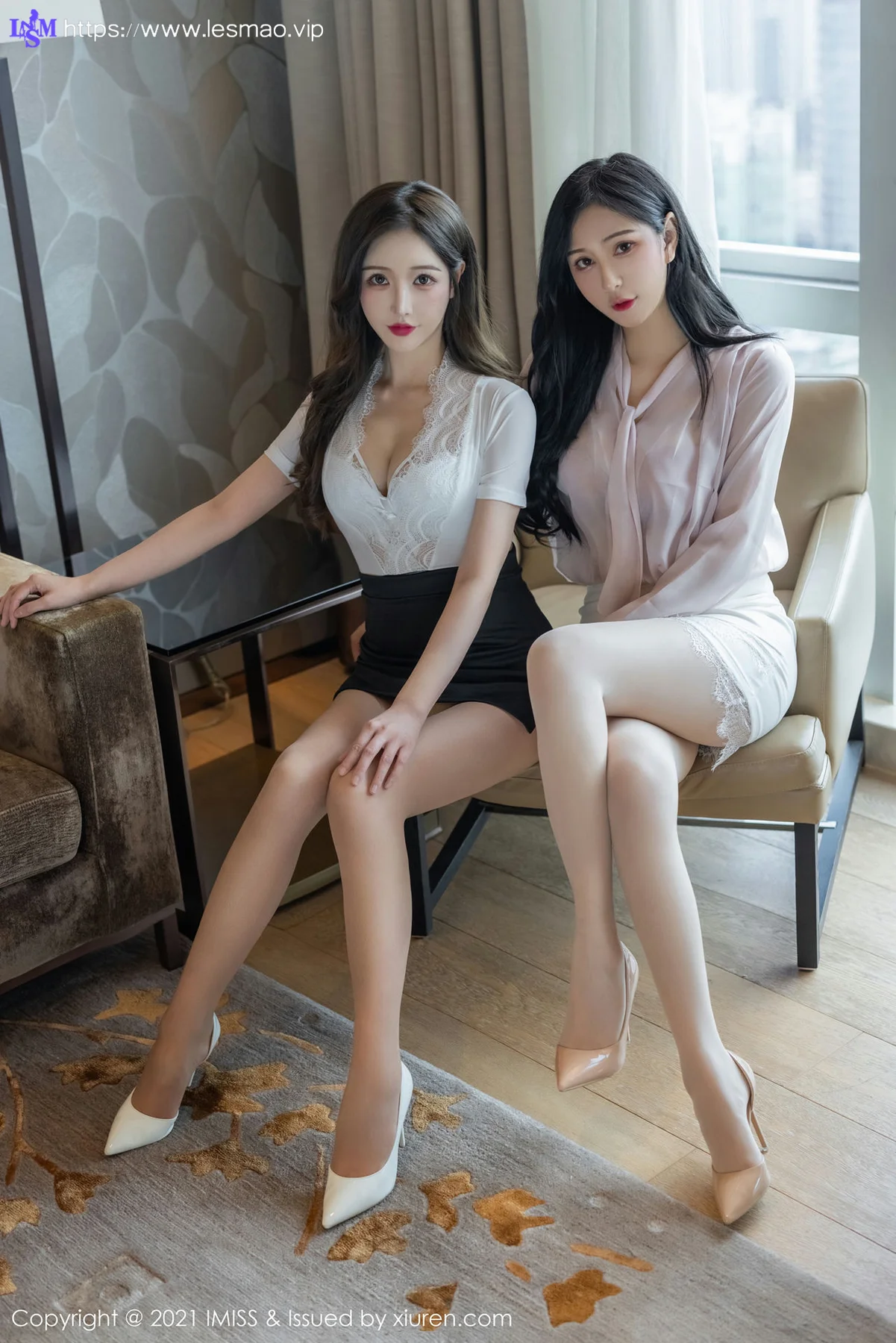 IMiss 爱蜜社 Vol.625 模特合集 Lavinia肉肉和LindaLinda - 6