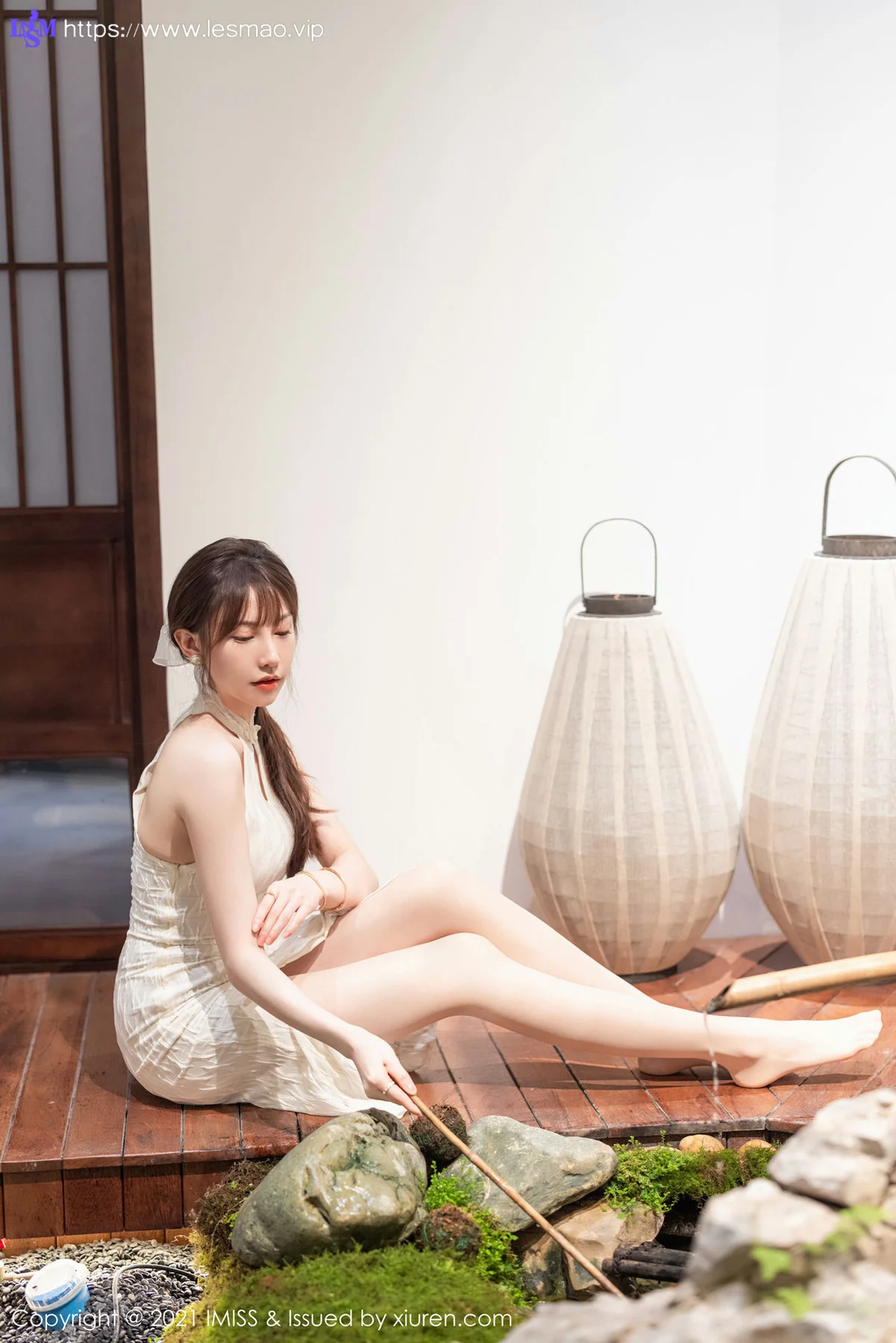 IMiss 爱蜜社 Vol.636   Lynn刘奕宁 茶艺与街拍气质女神写真 - 5