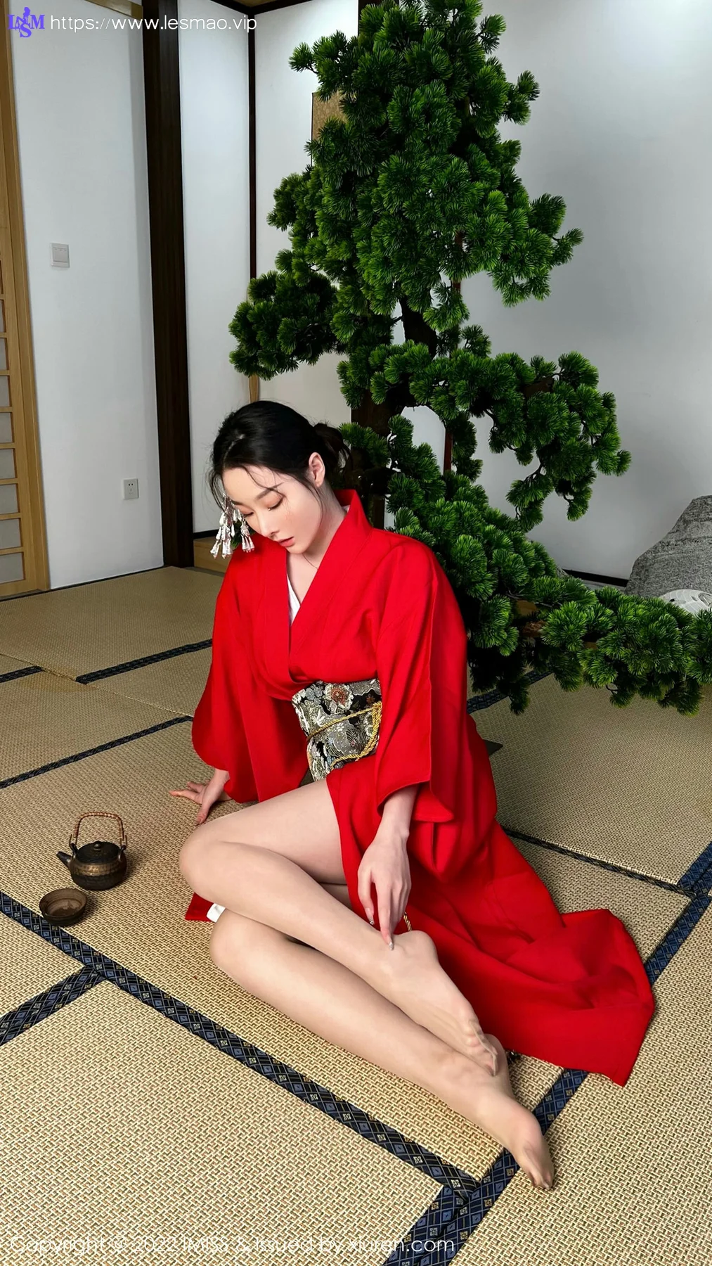IMiss 爱蜜社 Vol.669 新人模特 逗逗doudou 性感写真 - 3