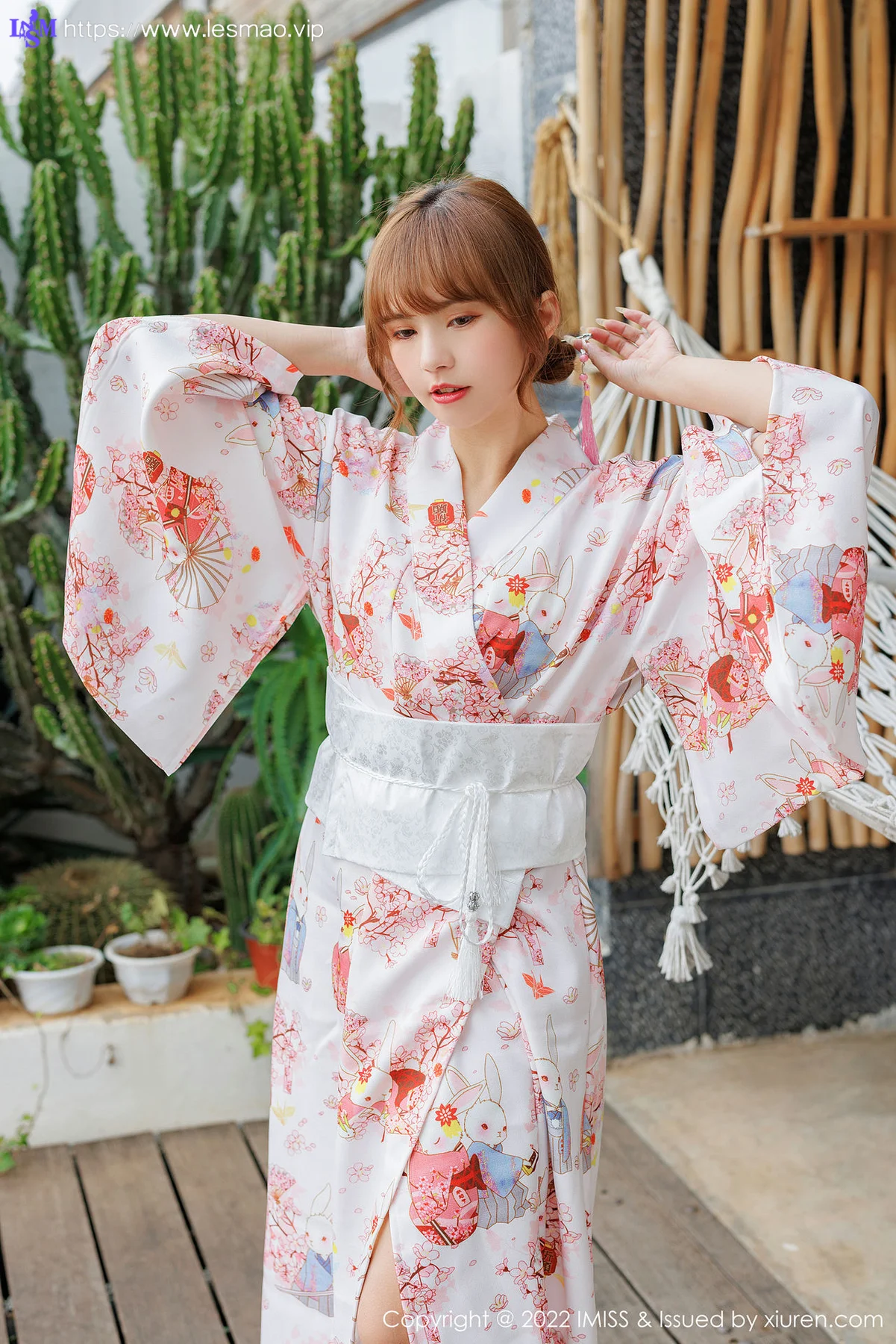 IMiss 爱蜜社 Vol.676 和服拍摄 张思允Nice 云南写真11 - 9